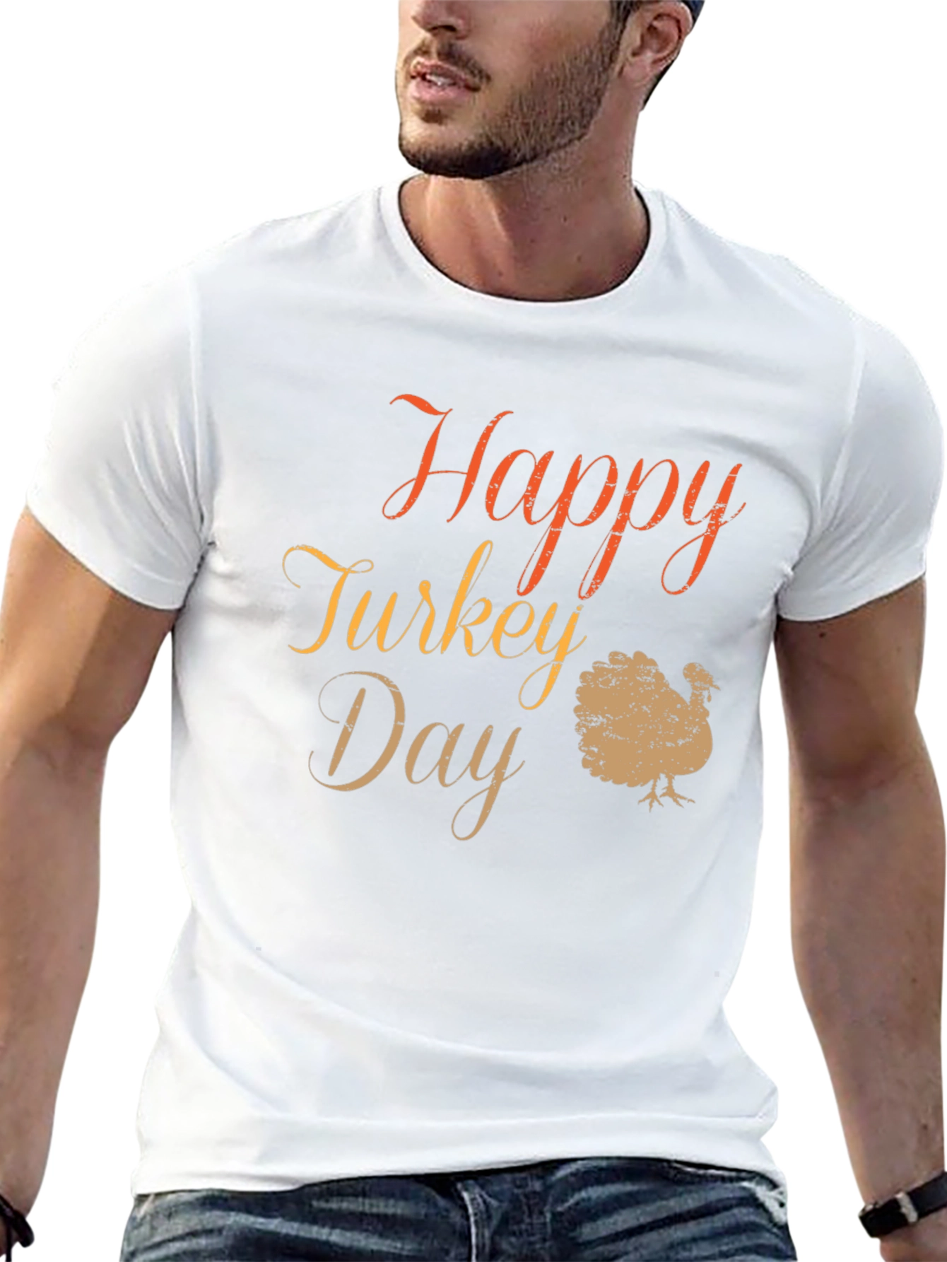 Happy Turkey Day Graphic Tee