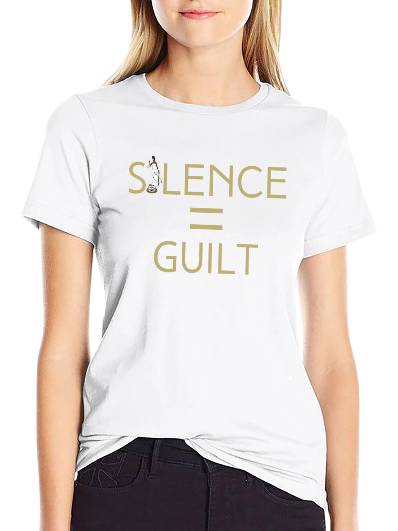 Silence Equals Guilt Graphic Tee - Unisex
