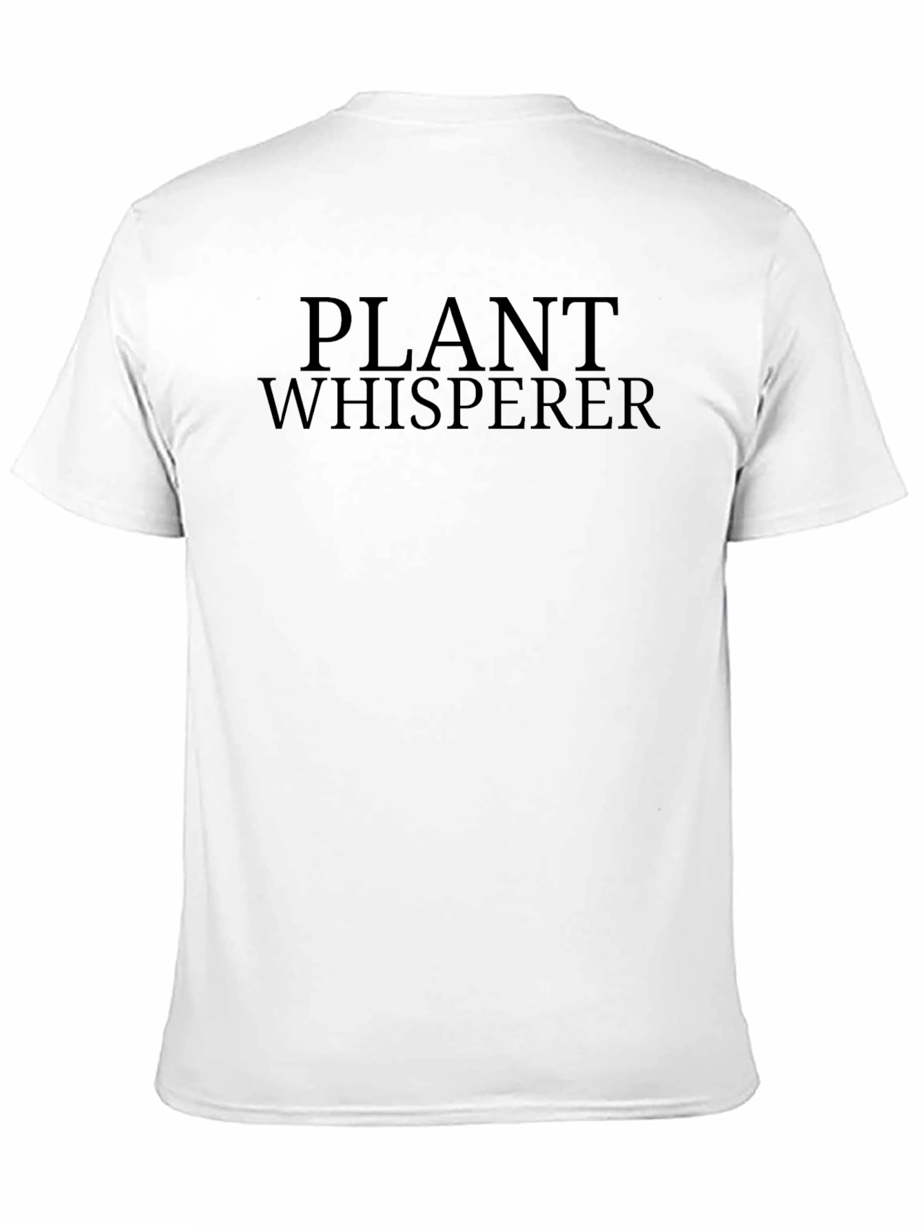 Plant Whisperer Black T-Shirt - Gardener Gift