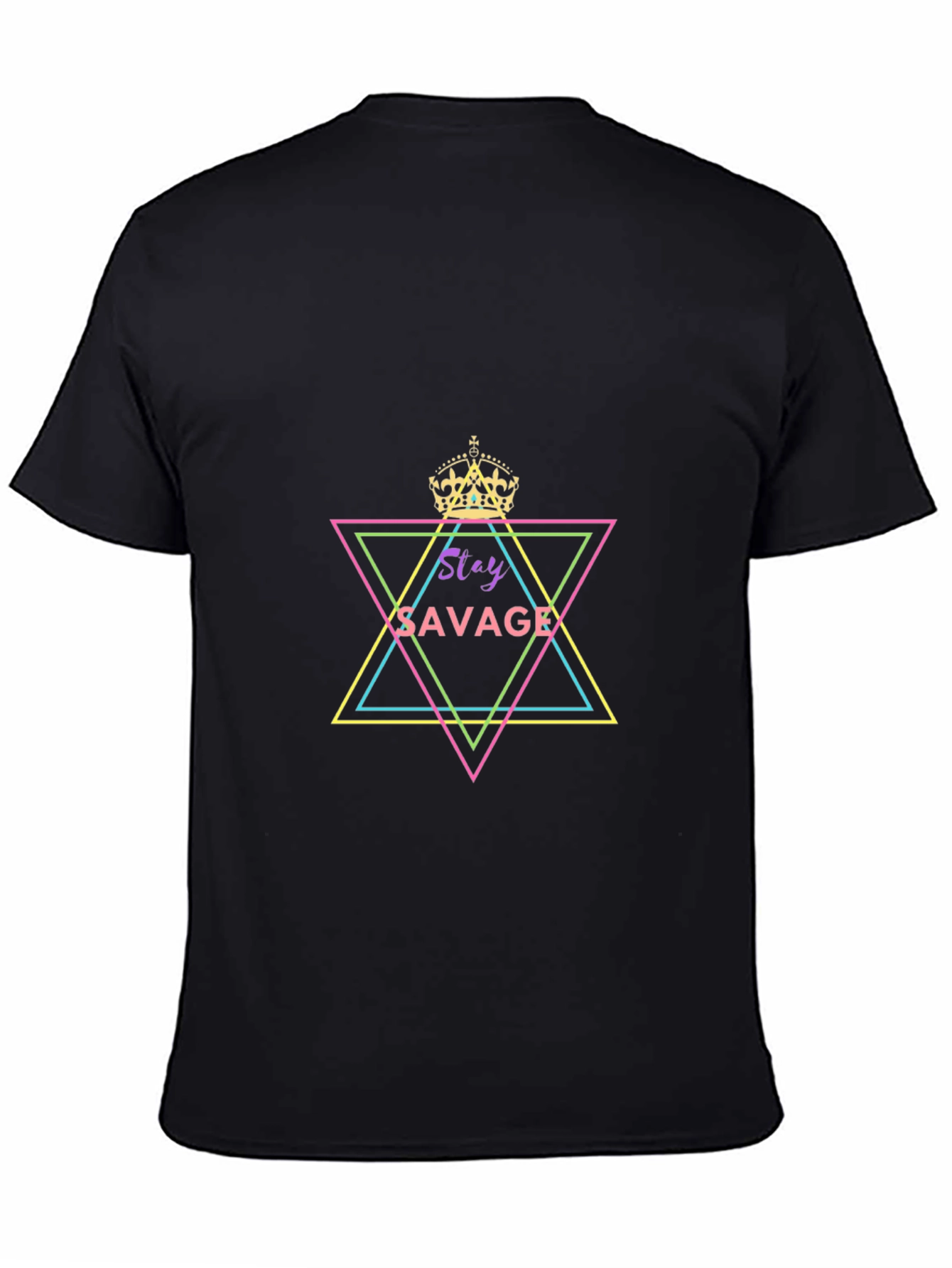 Stay Savage Crown Graphic T-Shirt