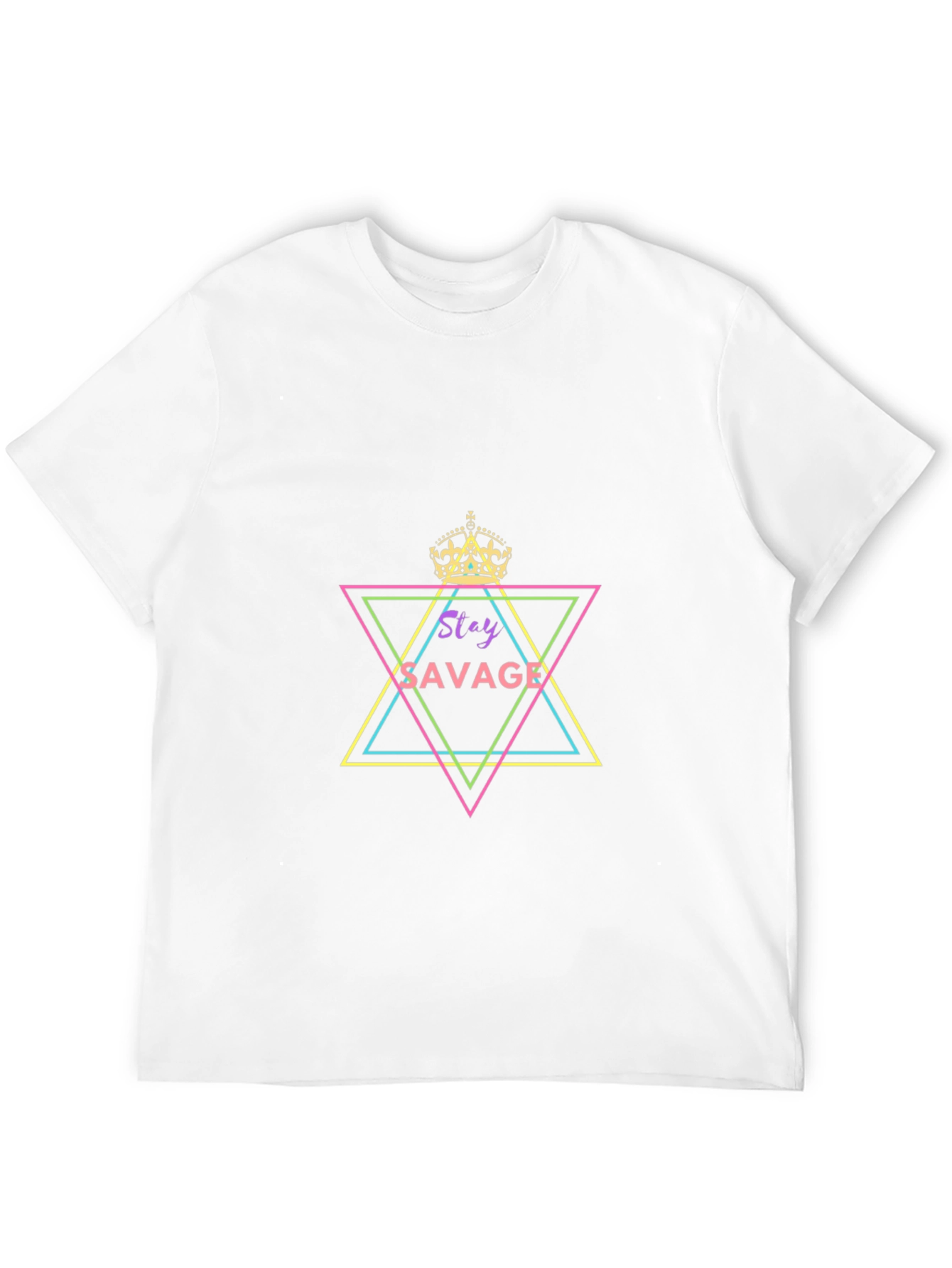 Stay Savage Crown Graphic T-Shirt