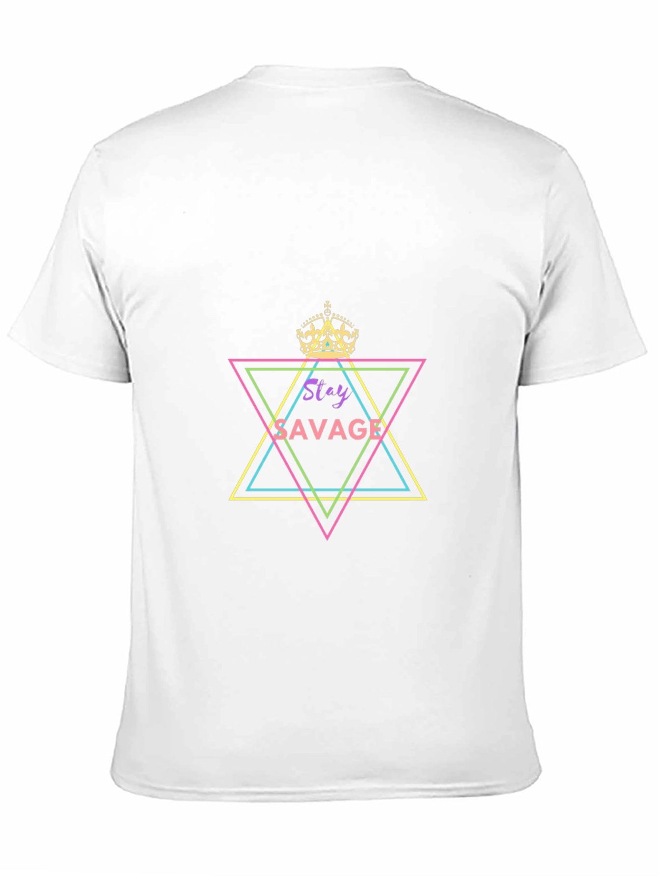 Stay Savage Crown Graphic T-Shirt