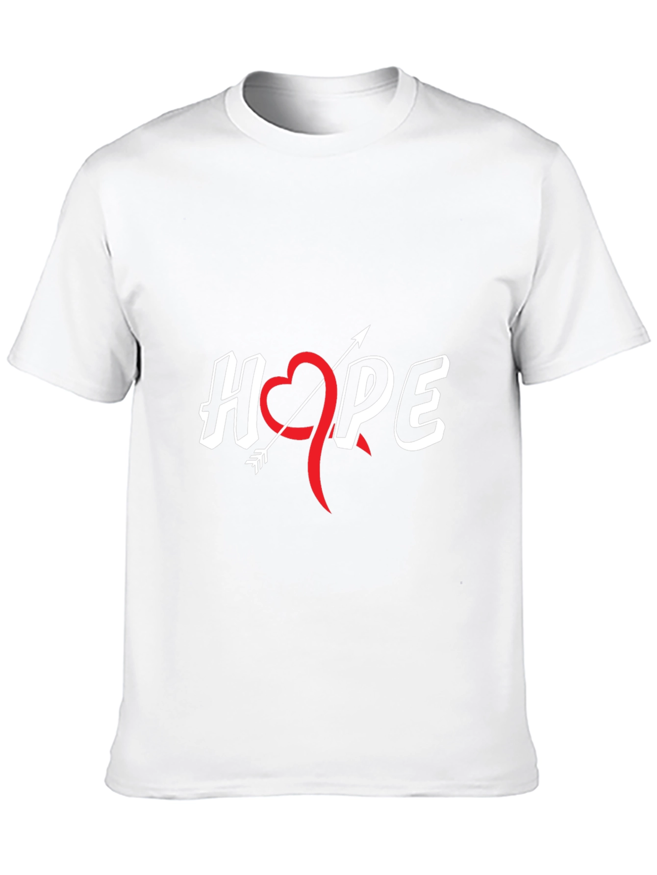 Hope T-Shirt - Heart Arrow Design