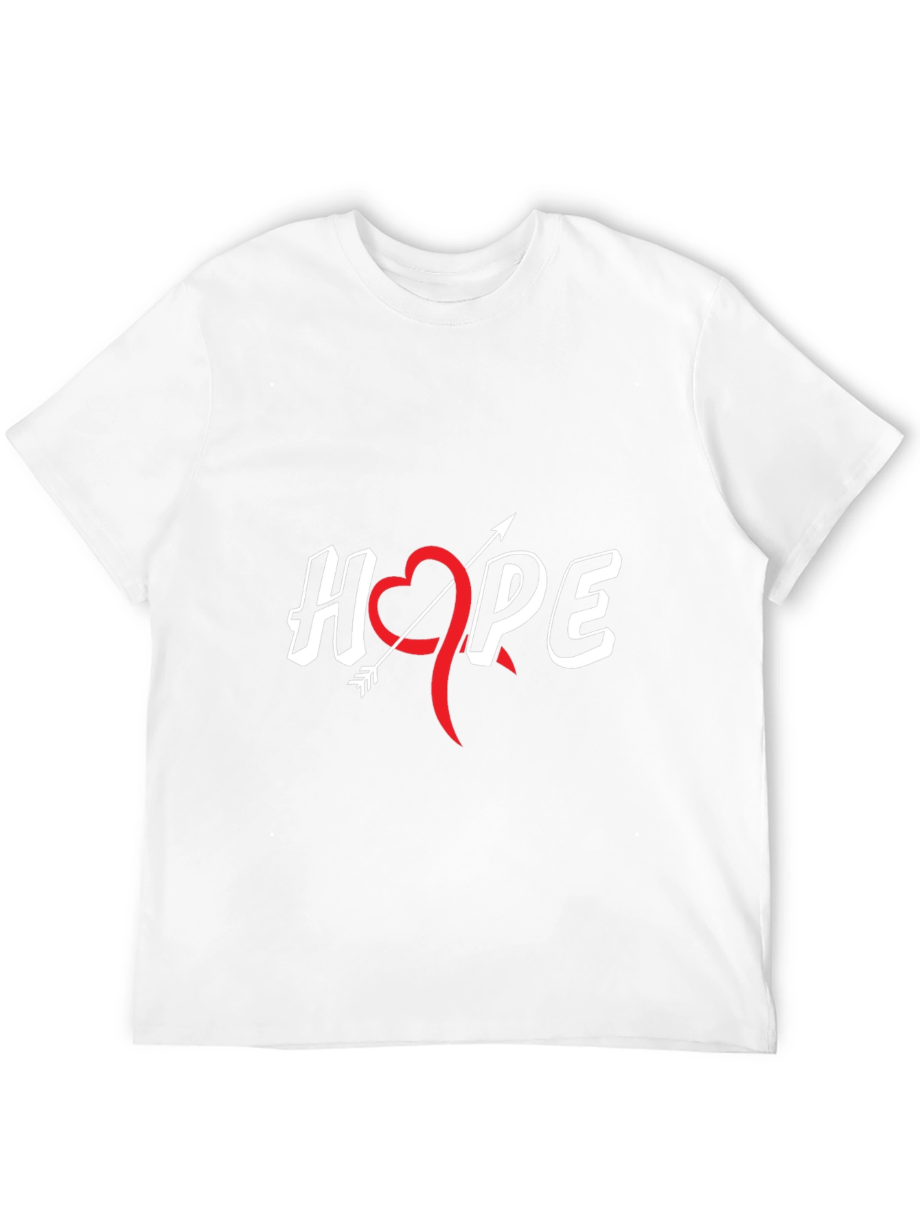 Hope T-Shirt - Heart Arrow Design