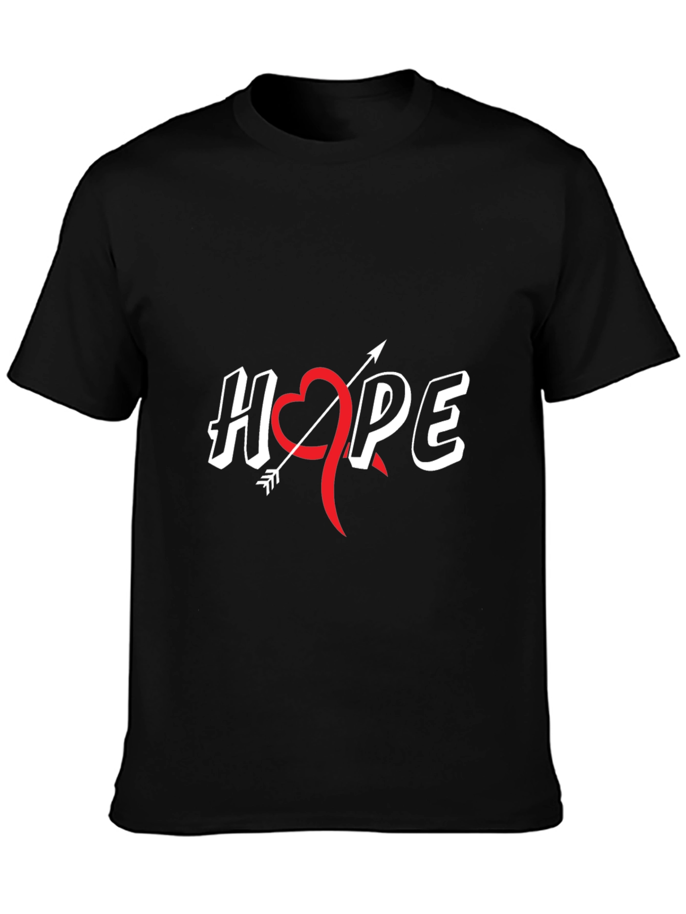 Hope T-Shirt - Heart Arrow Design