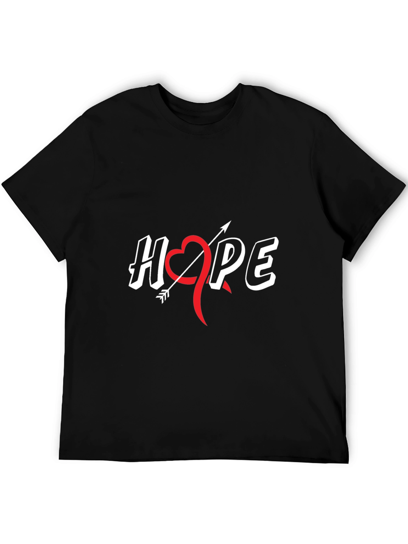 Hope T-Shirt - Heart Arrow Design