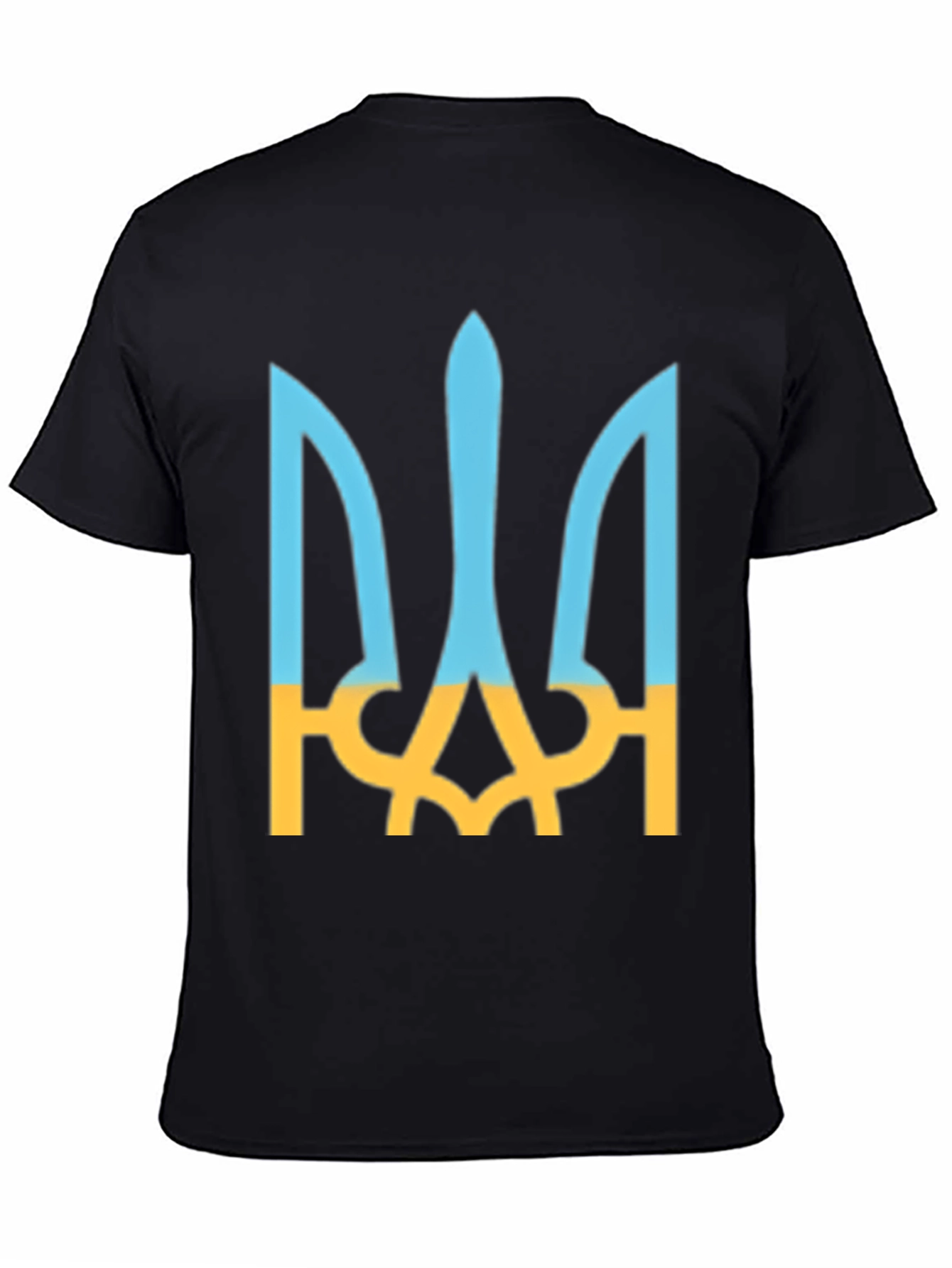 Ukraine Trident Black T-Shirt