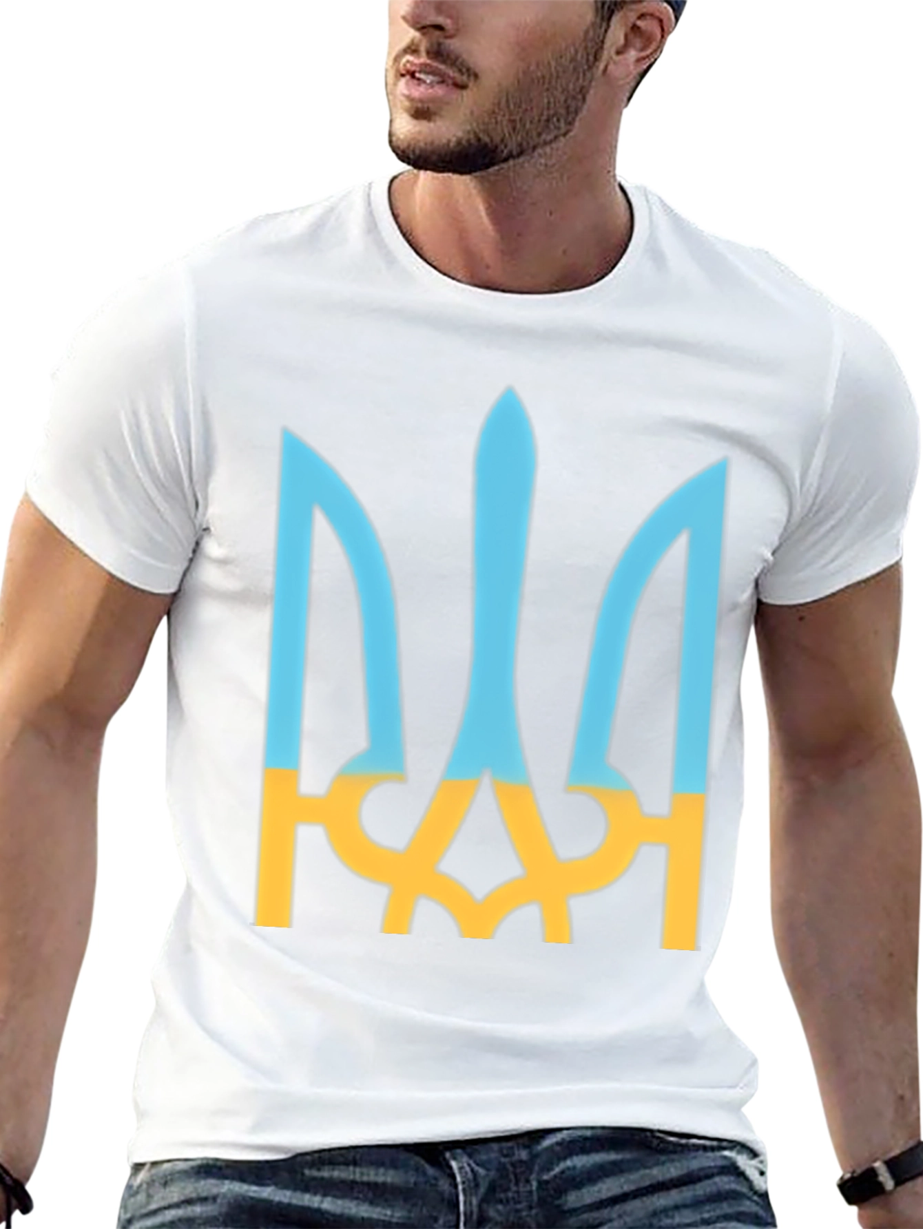 Ukraine Trident Black T-Shirt