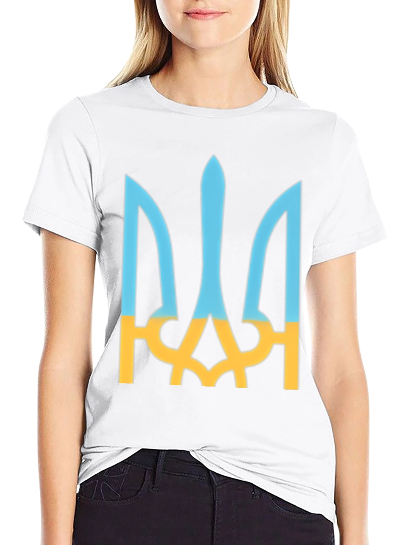 Ukraine Trident Black T-Shirt