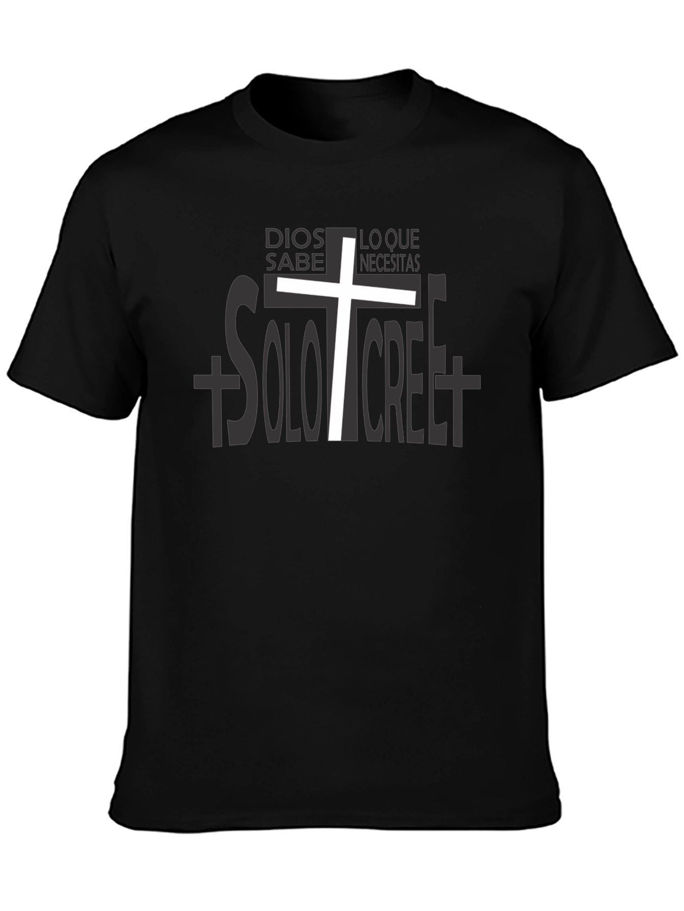 Faith-Based Graphic Tee: God Knows Just Believe