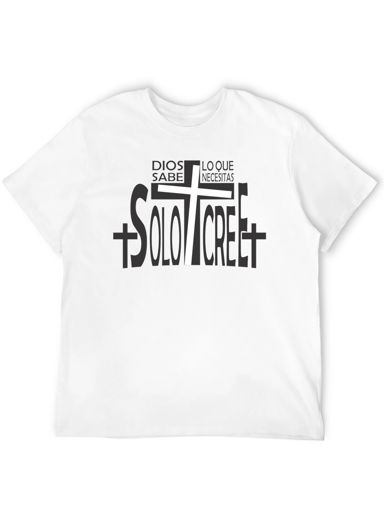Faith-Based Graphic Tee: God Knows Just Believe