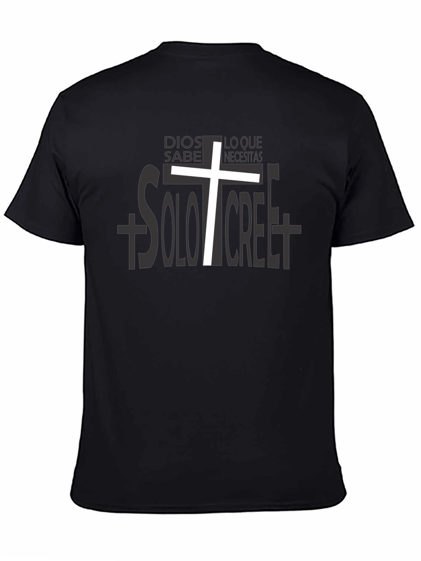 Faith-Based Graphic Tee: God Knows Just Believe