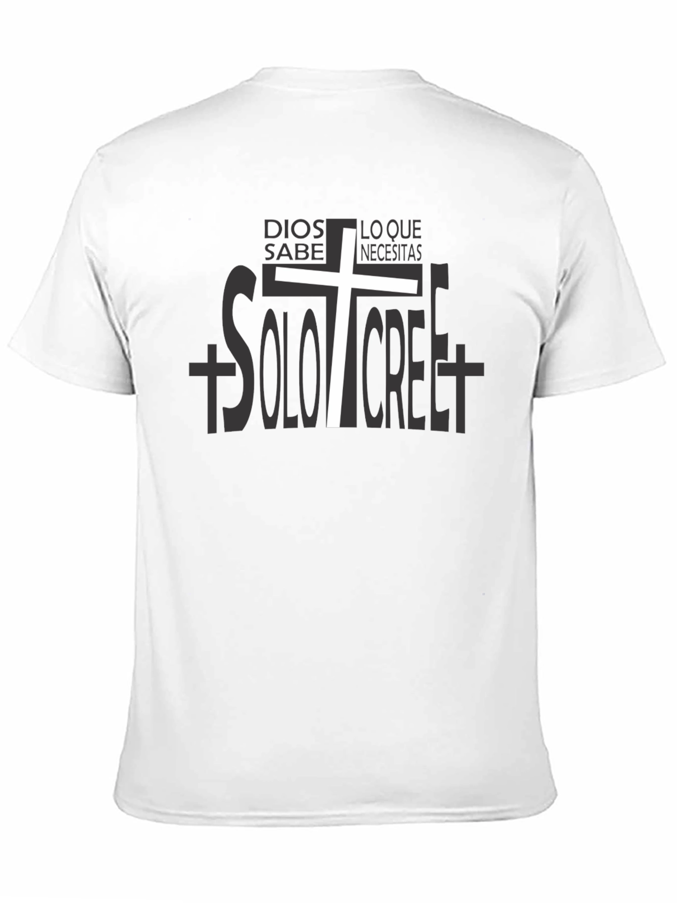 Faith-Based Graphic Tee: God Knows Just Believe