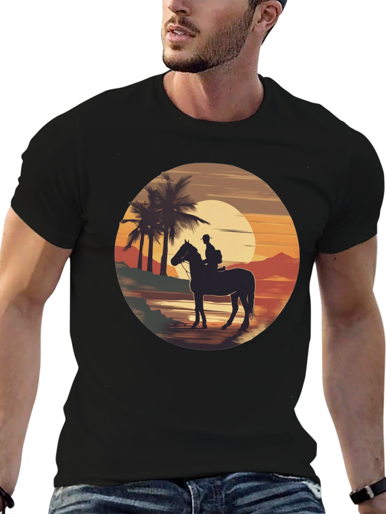 Sunset Rider Graphic Tee