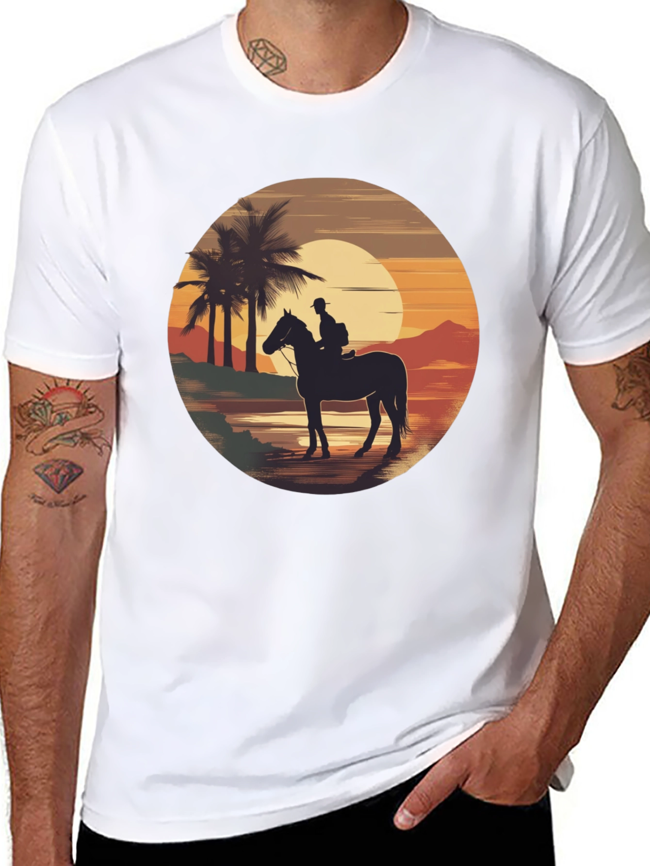 Sunset Rider Graphic Tee