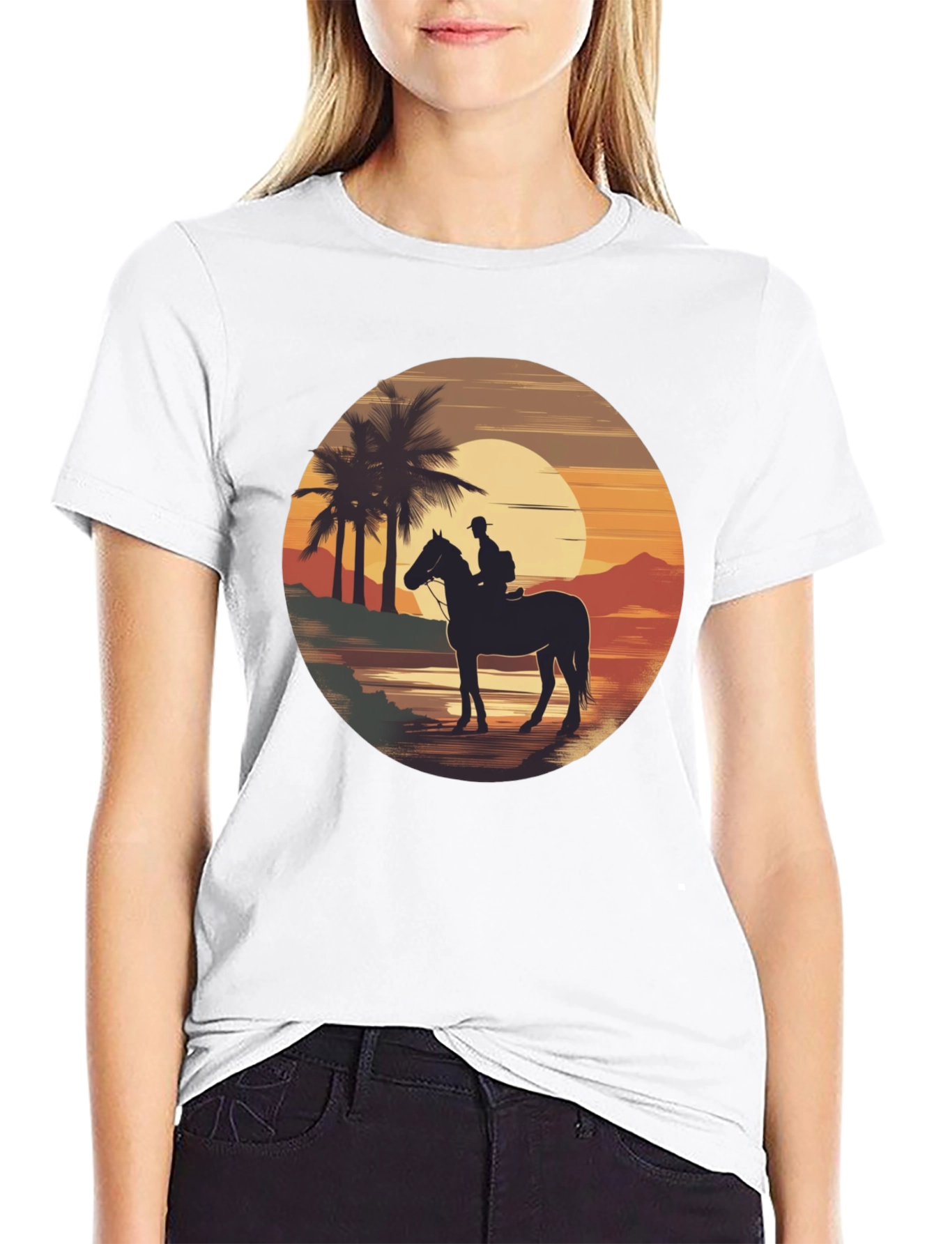 Sunset Rider Graphic Tee