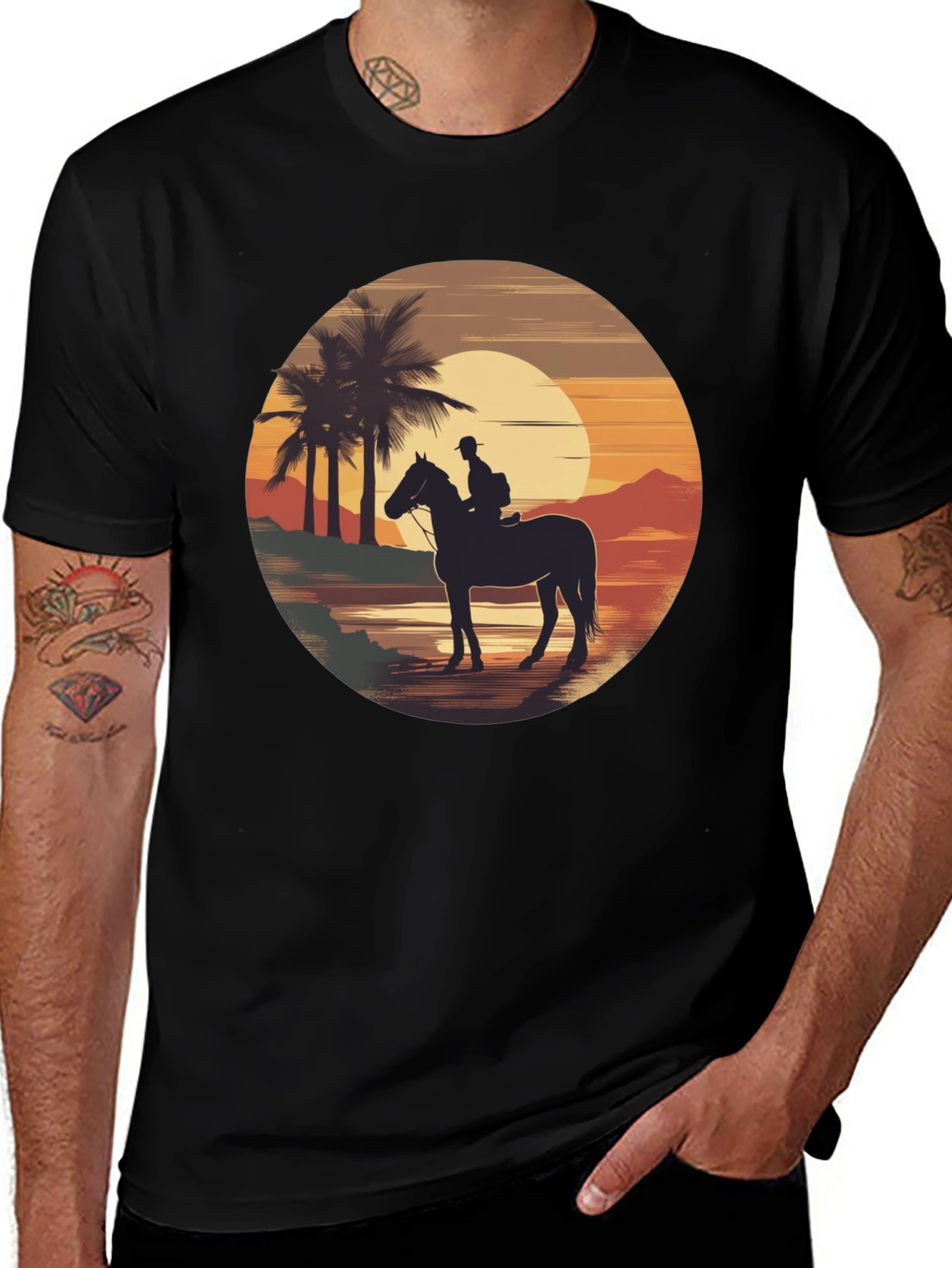 Sunset Rider Graphic Tee