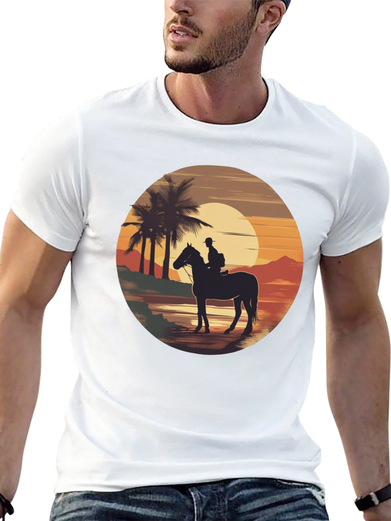 Sunset Rider Graphic Tee