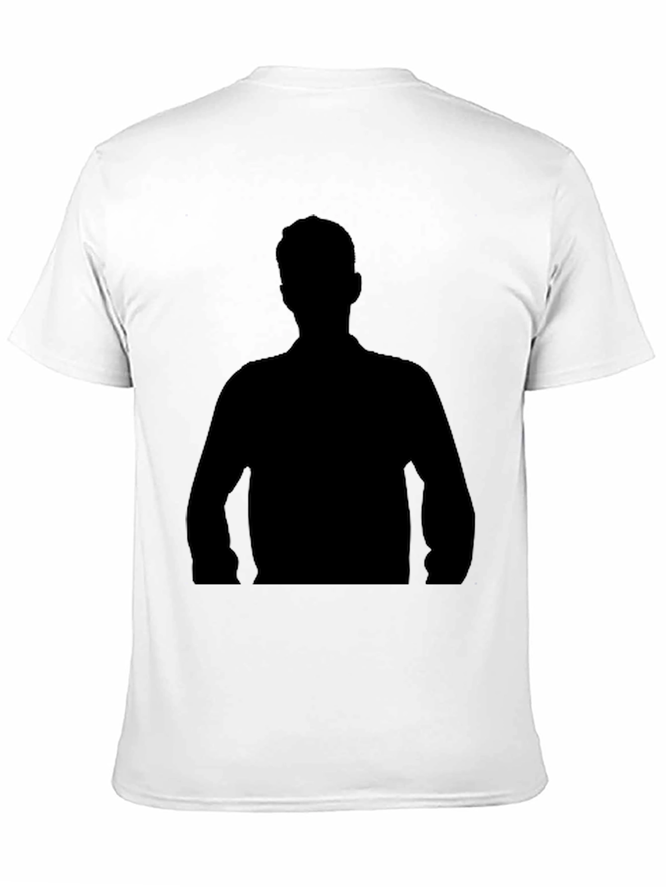 Black Silhouette Graphic Tee - Modern Fit