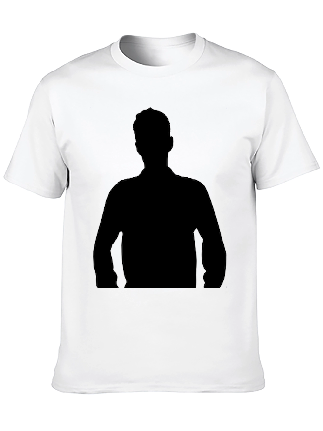 Black Silhouette Graphic Tee - Modern Fit
