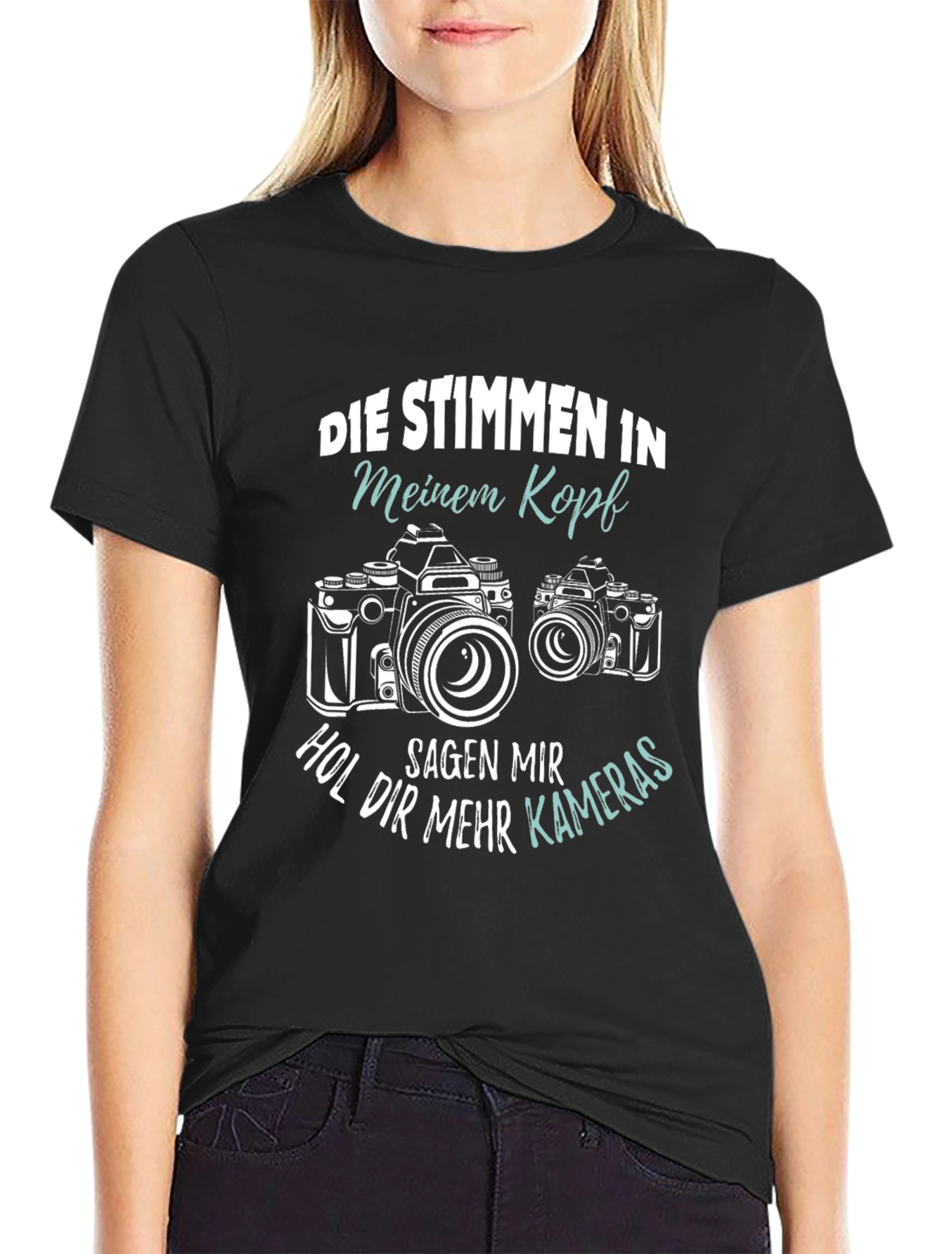 Camera Lover T-Shirt - Die Stimmen in Meinem Kopf