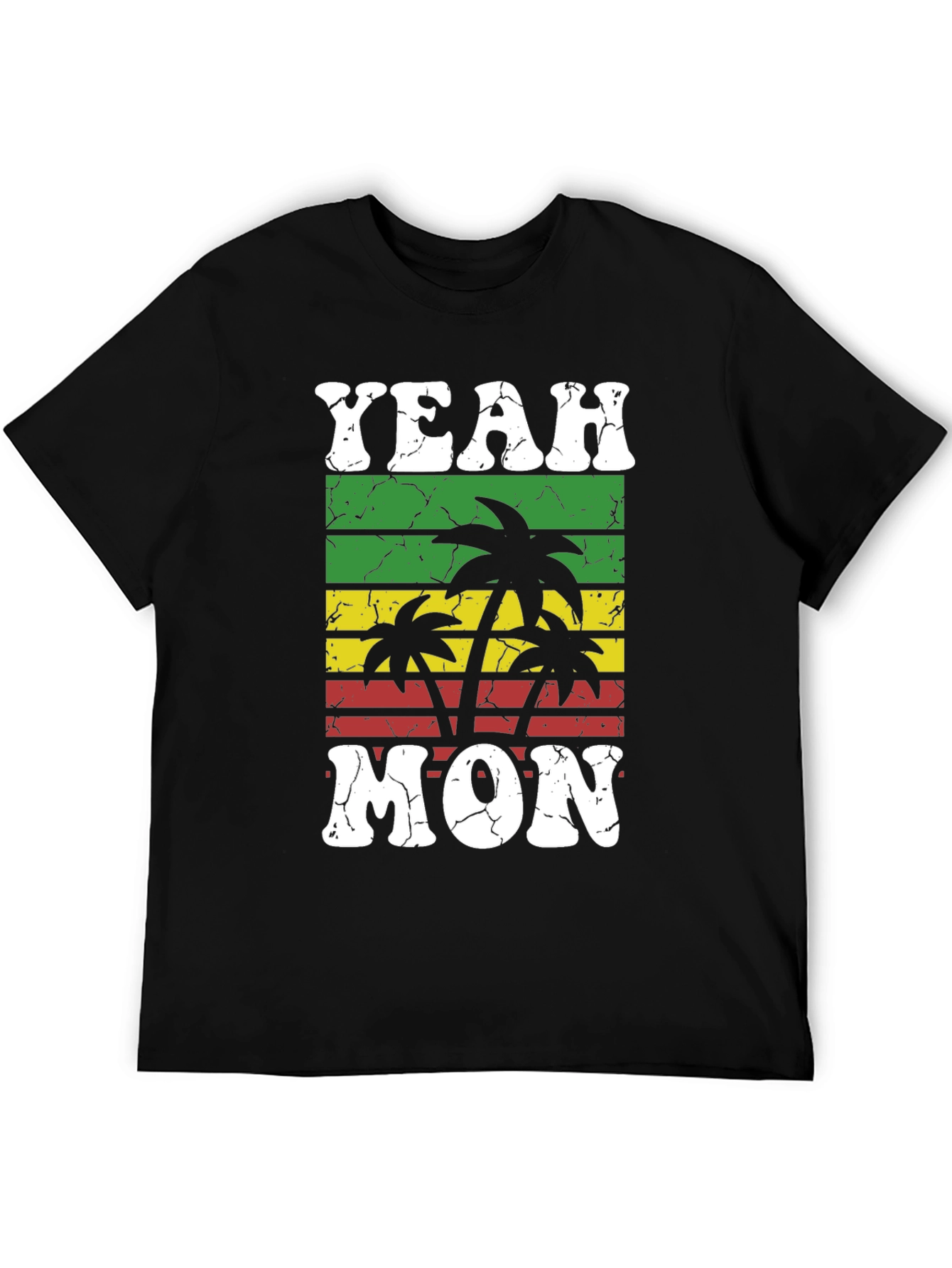 Yeah Mon T-Shirt - Tropical Palm Tree Graphic Tee