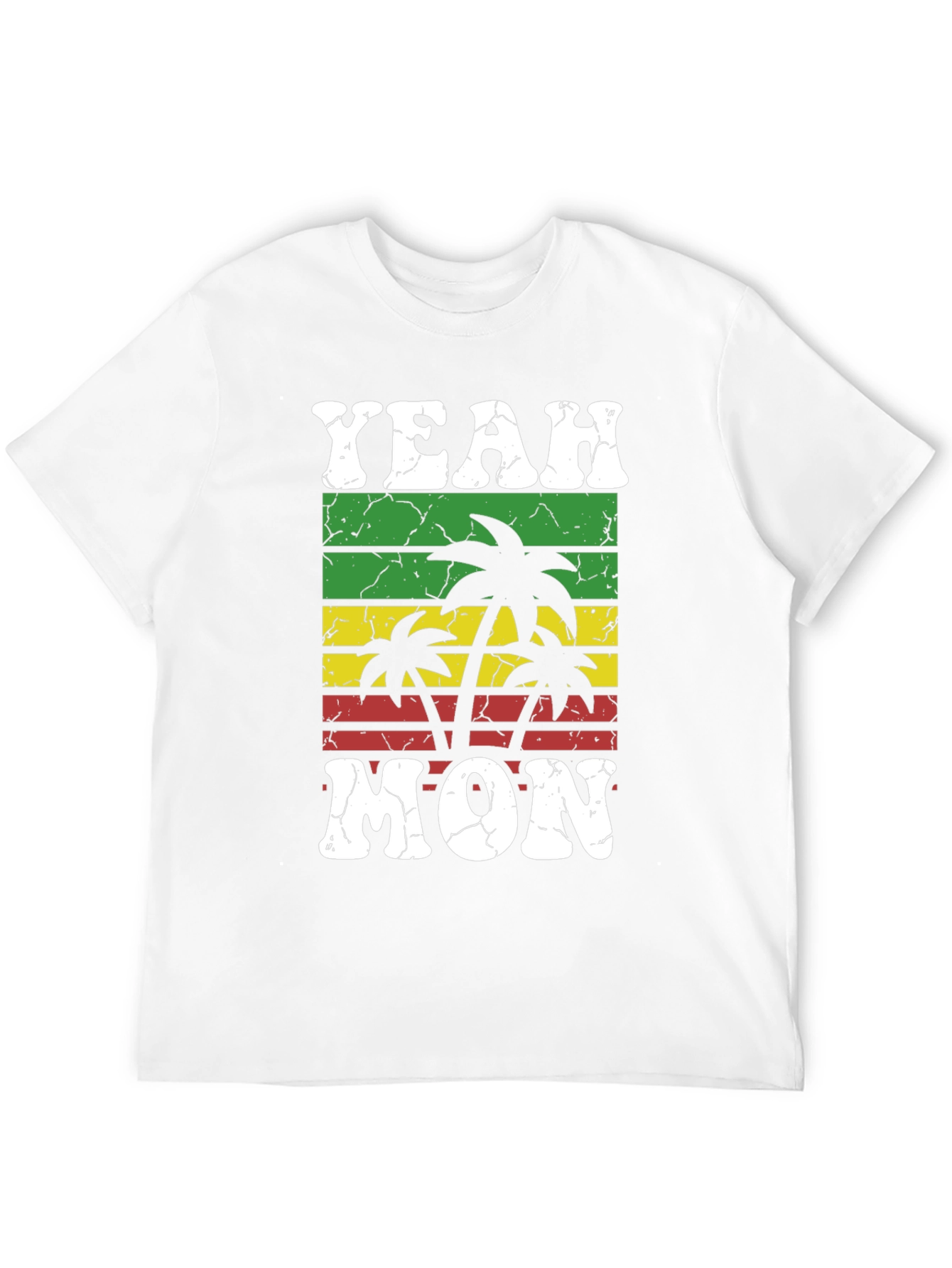 Yeah Mon T-Shirt - Tropical Palm Tree Graphic Tee