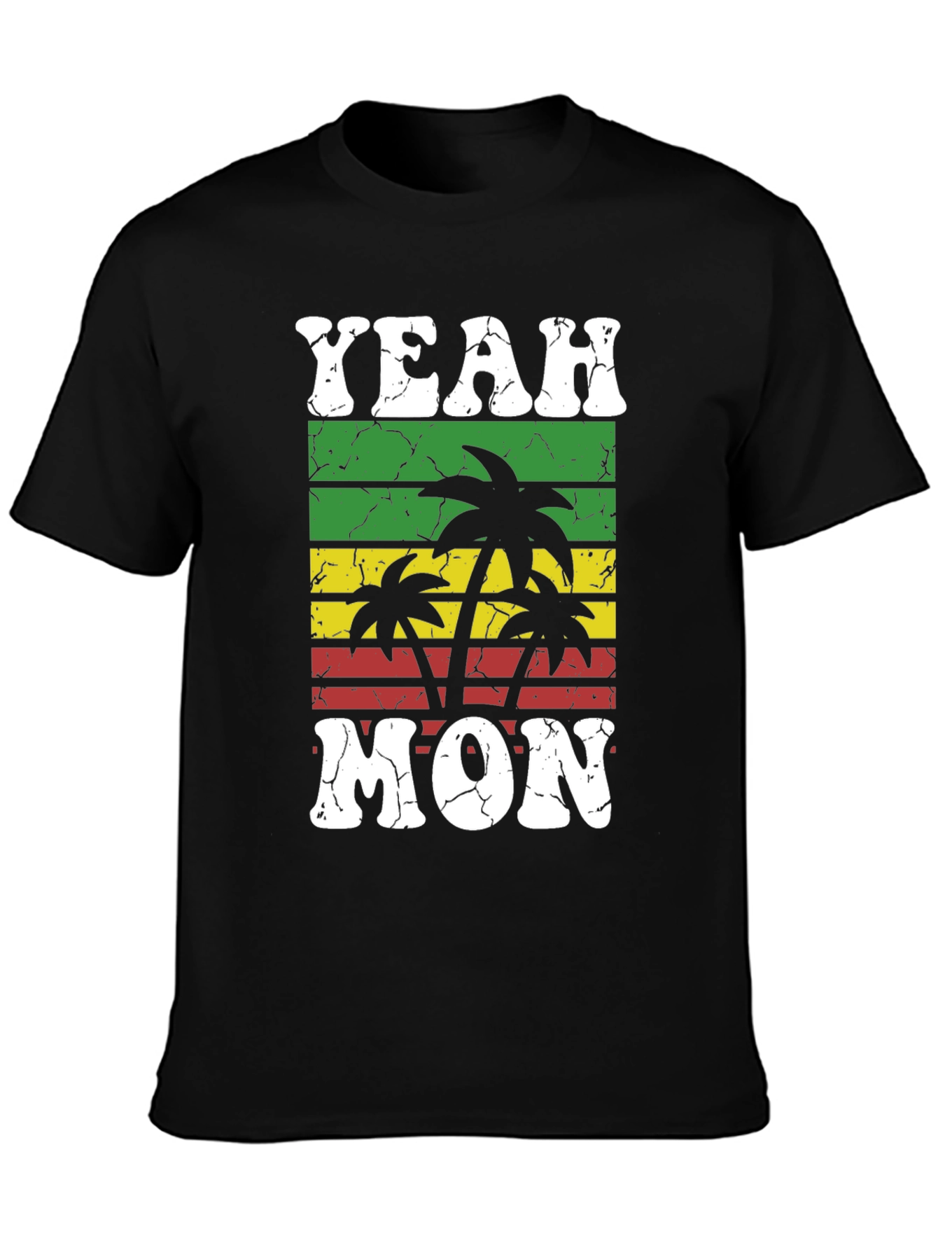 Yeah Mon T-Shirt - Tropical Palm Tree Graphic Tee
