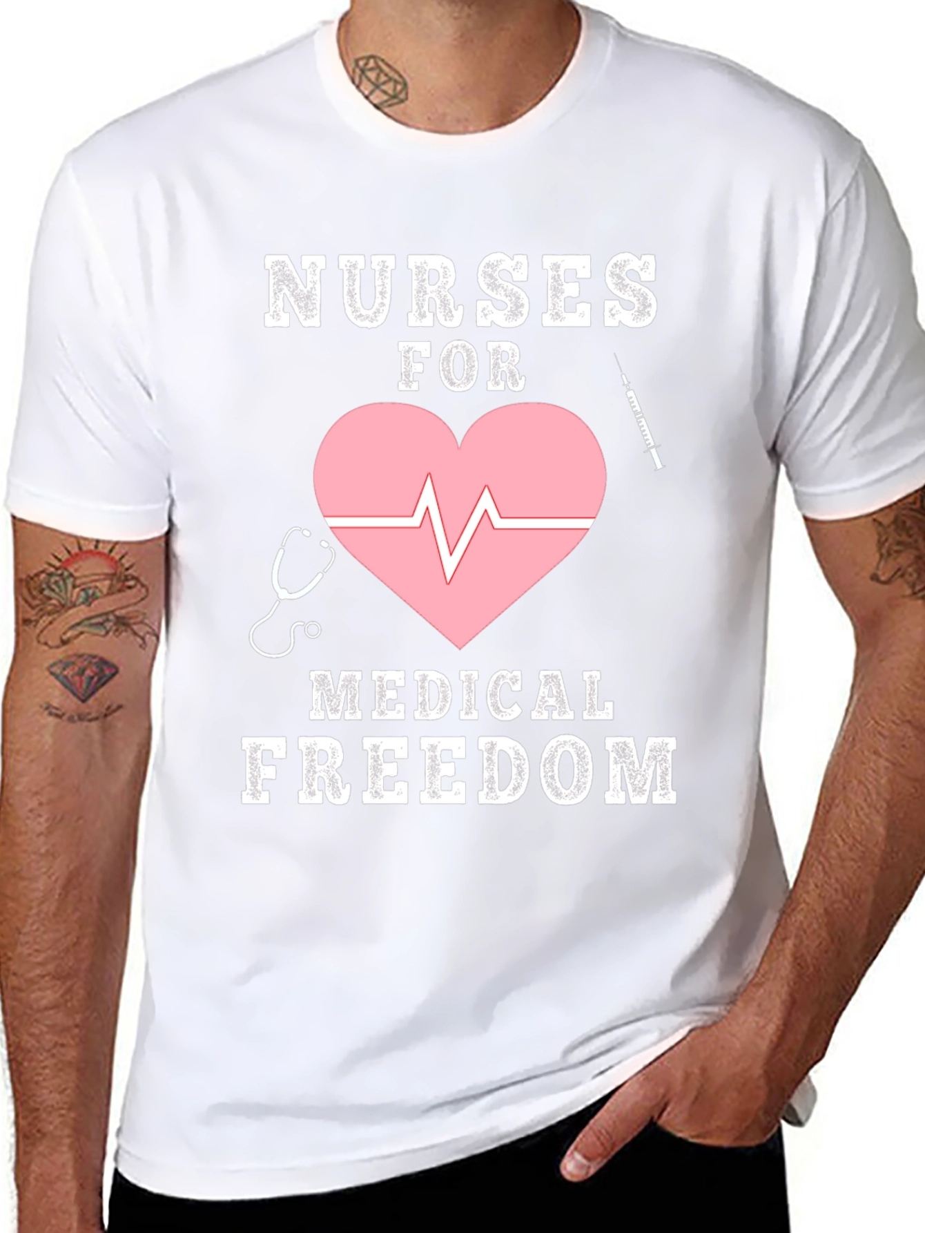 Nurses For Medical Freedom Graphic Tee