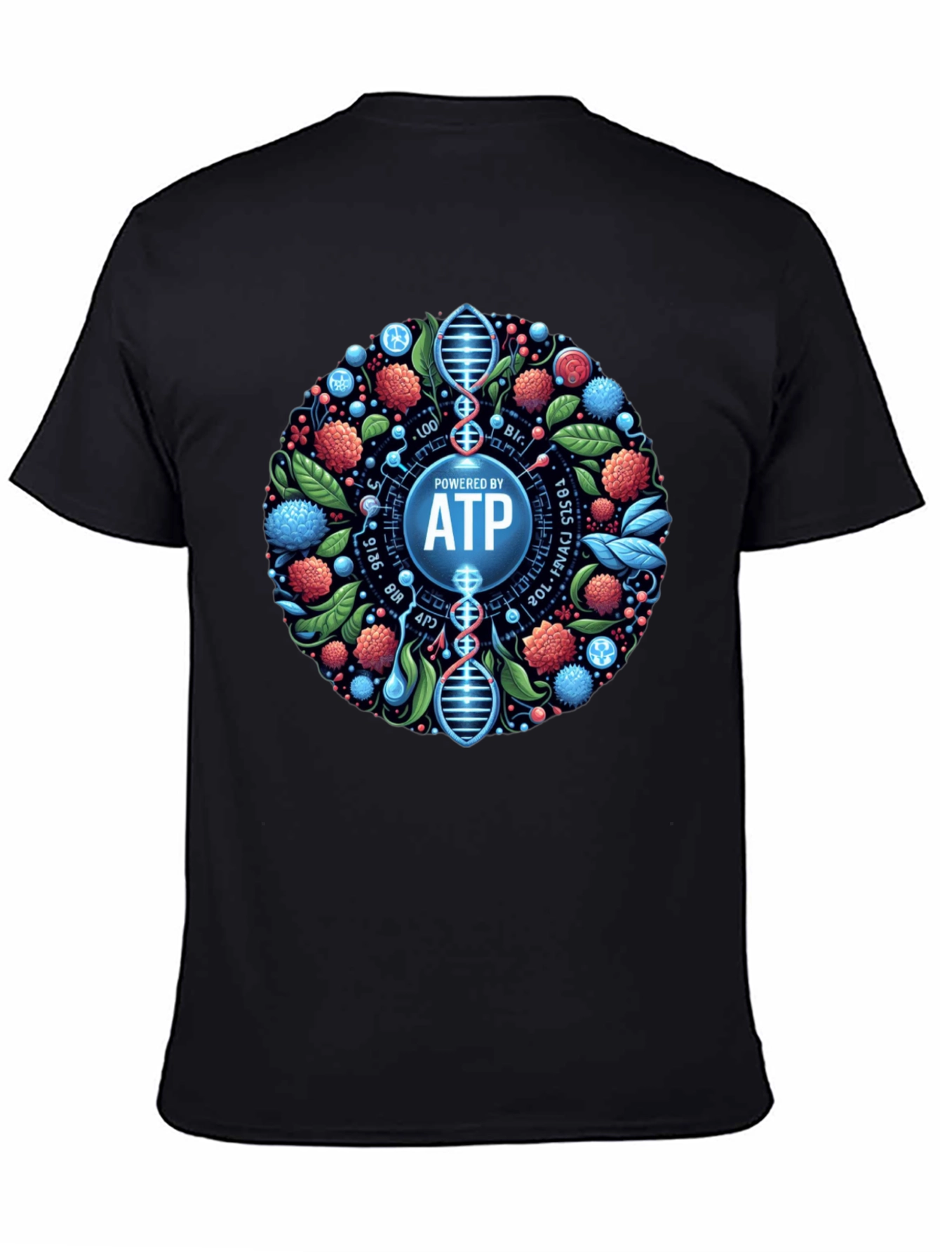 Powered By ATP Graphic T-Shirt - Science Design
