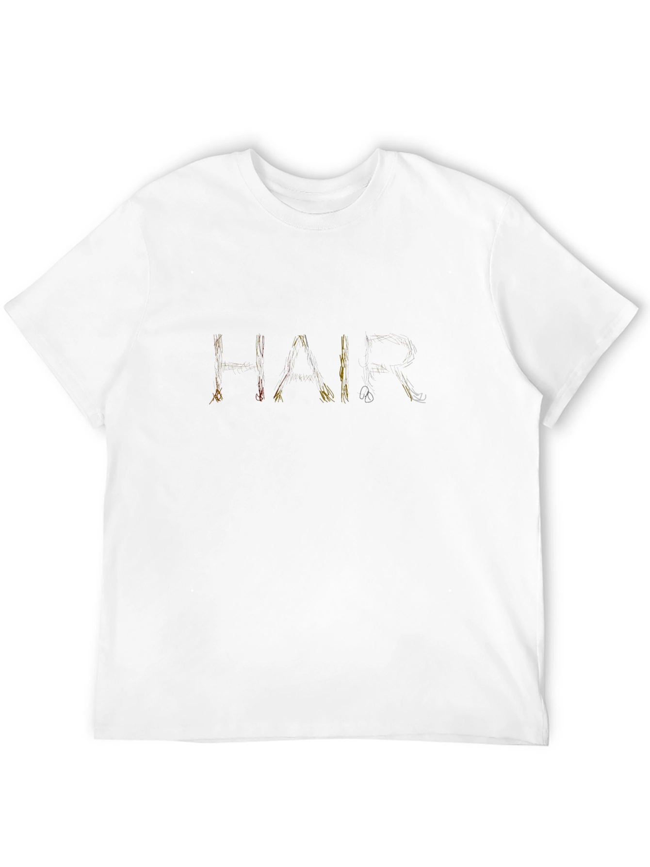 HAIR Graphic Black T-Shirt