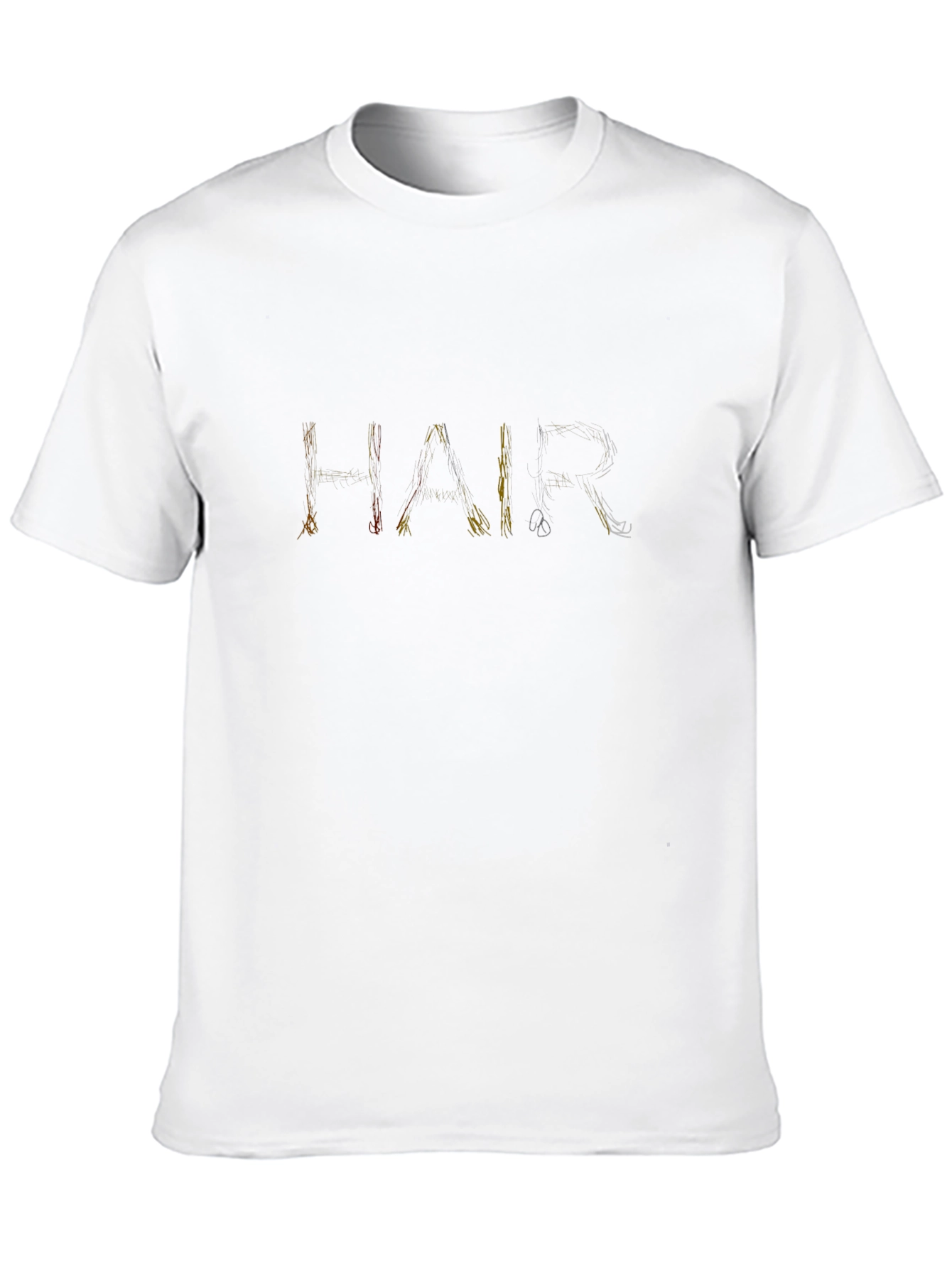 HAIR Graphic Black T-Shirt