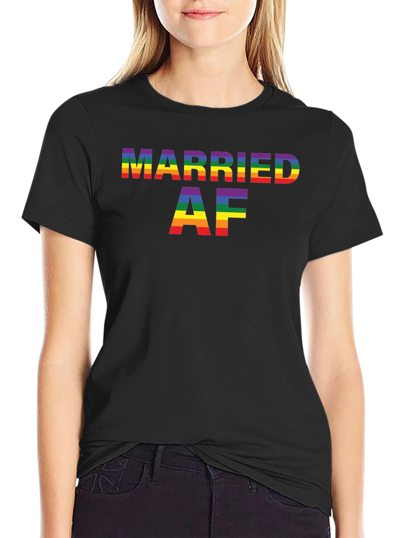 Married AF Rainbow Pride T-Shirt