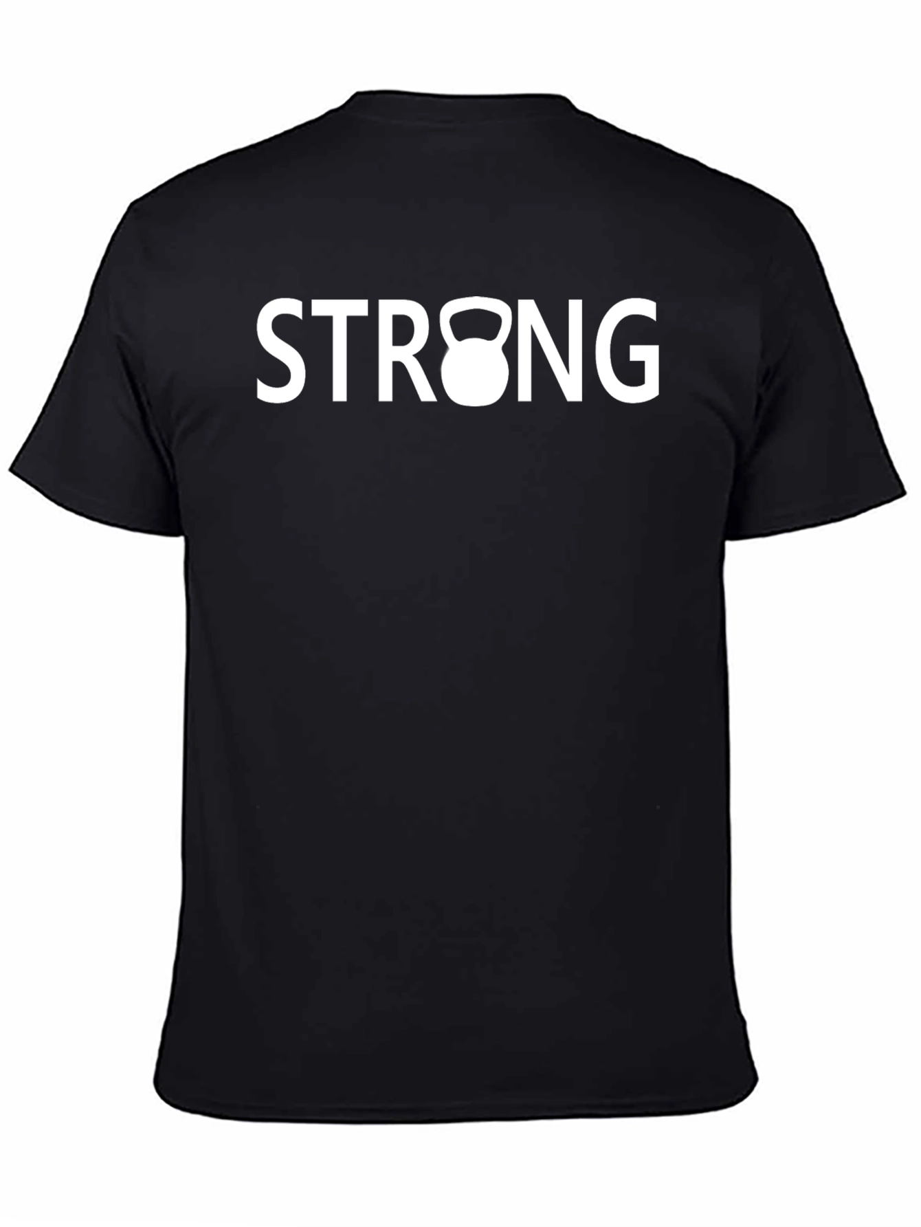 Strong Kettlebell Graphic Tee - Fitness Shirt