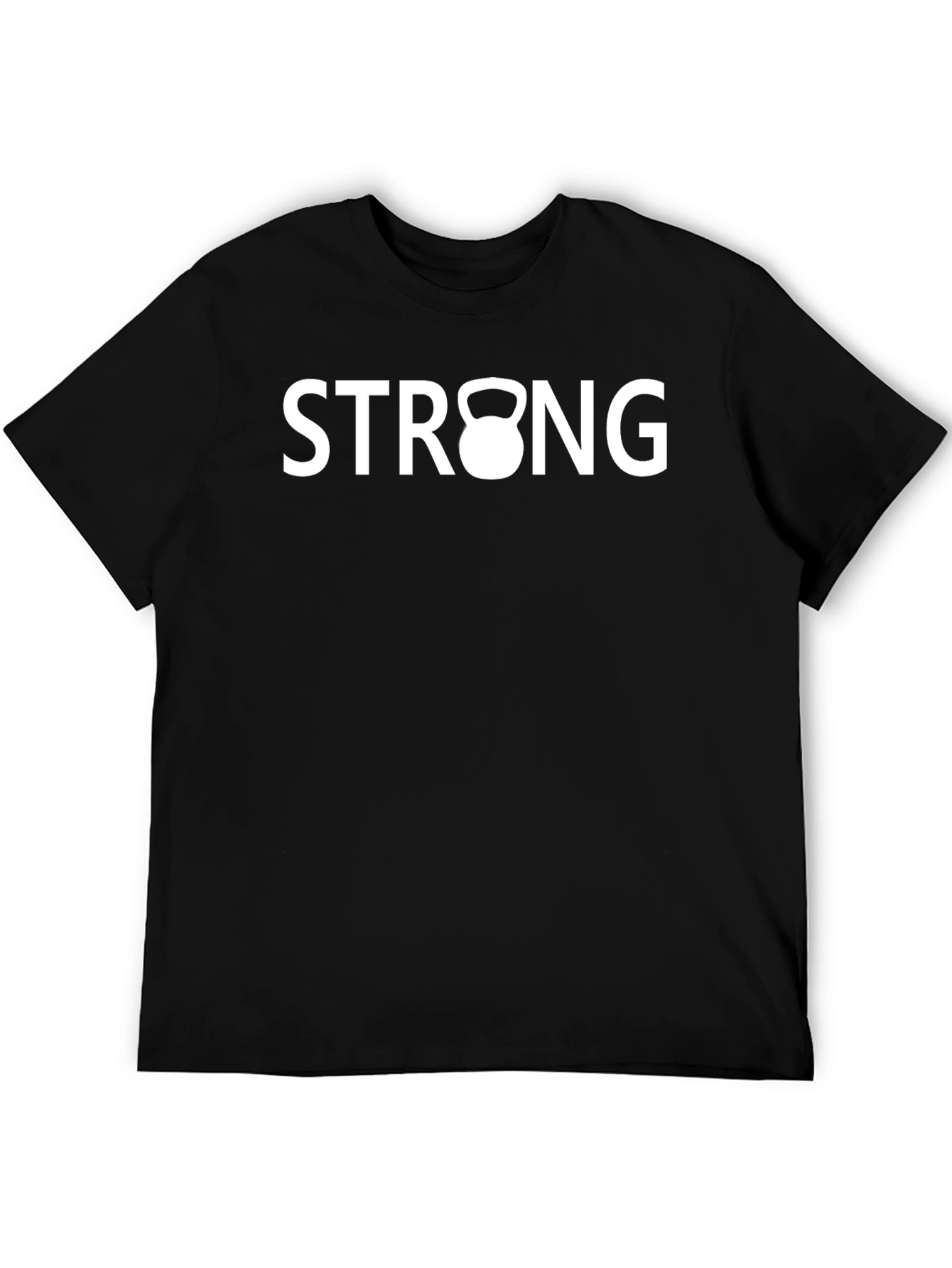 Strong Kettlebell Graphic Tee - Fitness Shirt