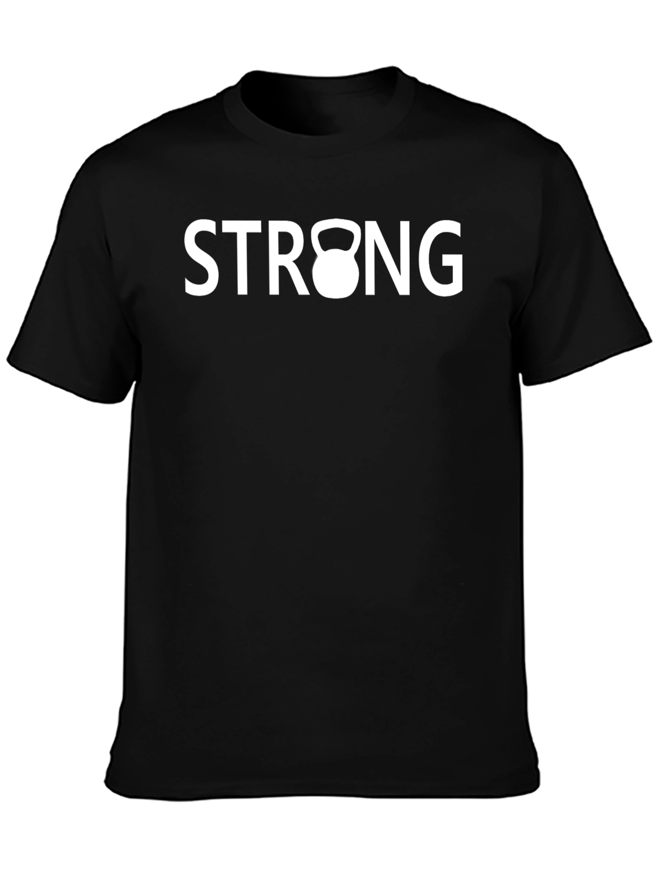 Strong Kettlebell Graphic Tee - Fitness Shirt