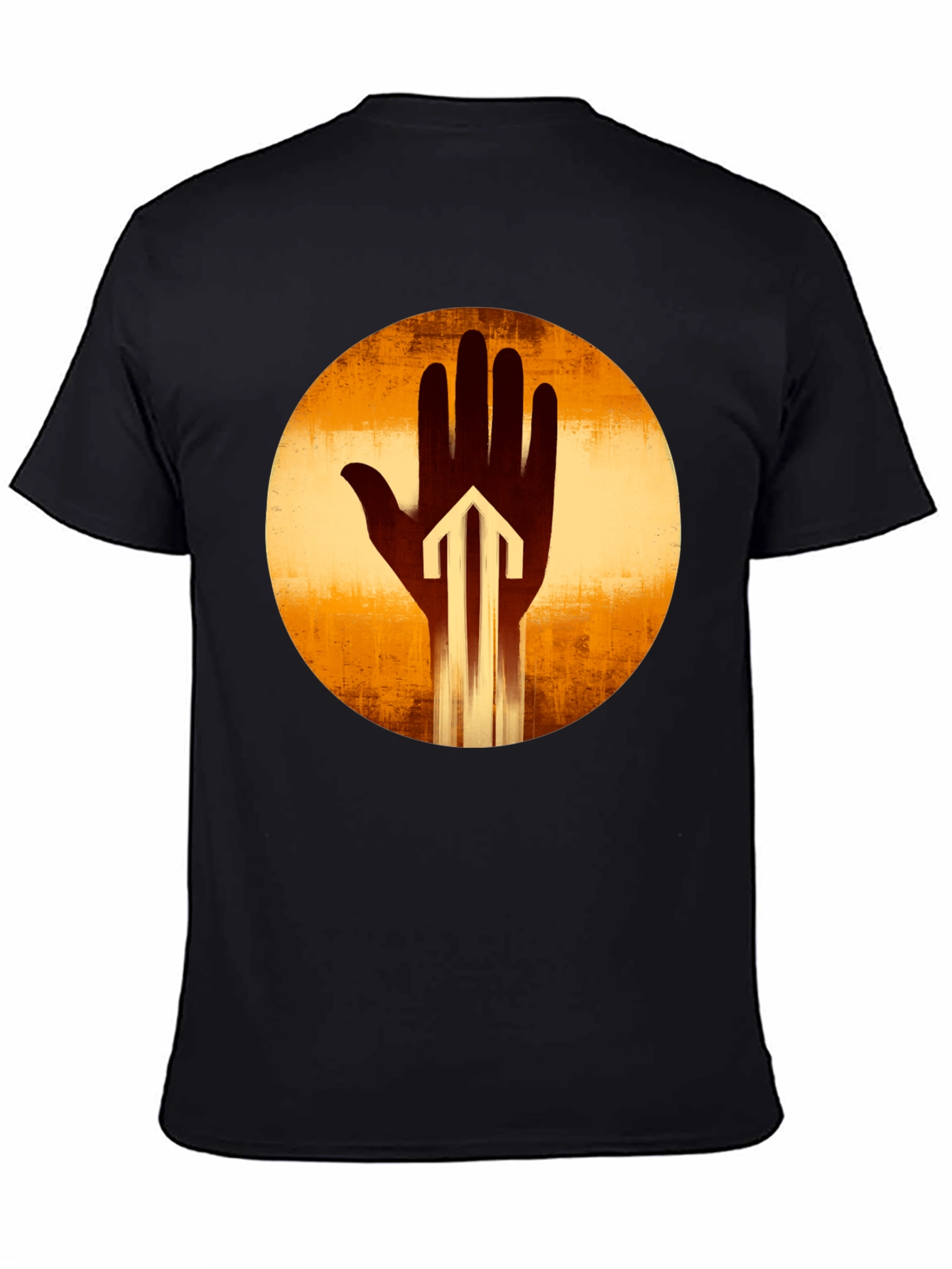 Symbolic Hand Graphic Print Tee