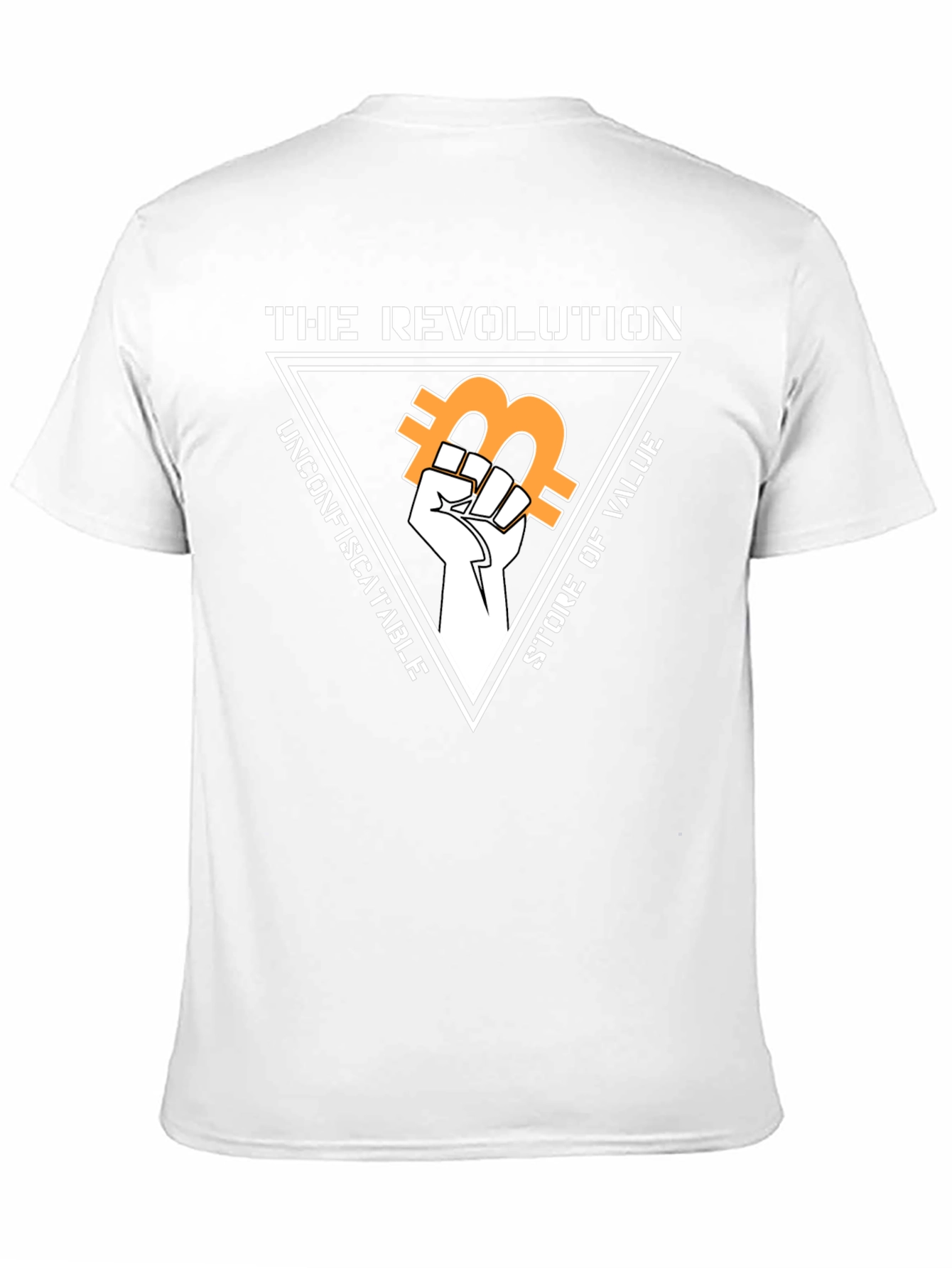 Bitcoin Revolution T-Shirt - Crypto Unconfiscatable Value Tee