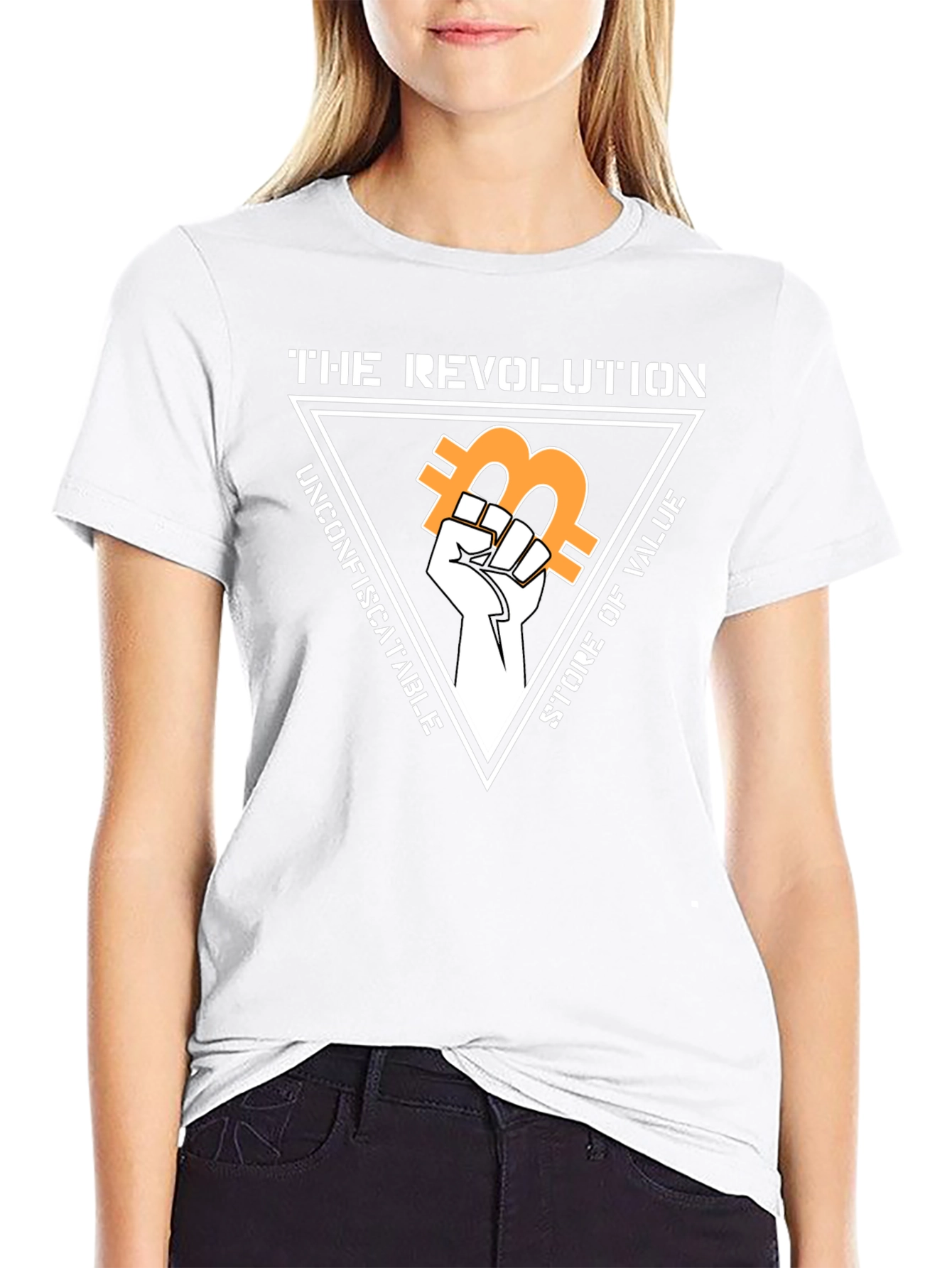 Bitcoin Revolution T-Shirt - Crypto Unconfiscatable Value Tee
