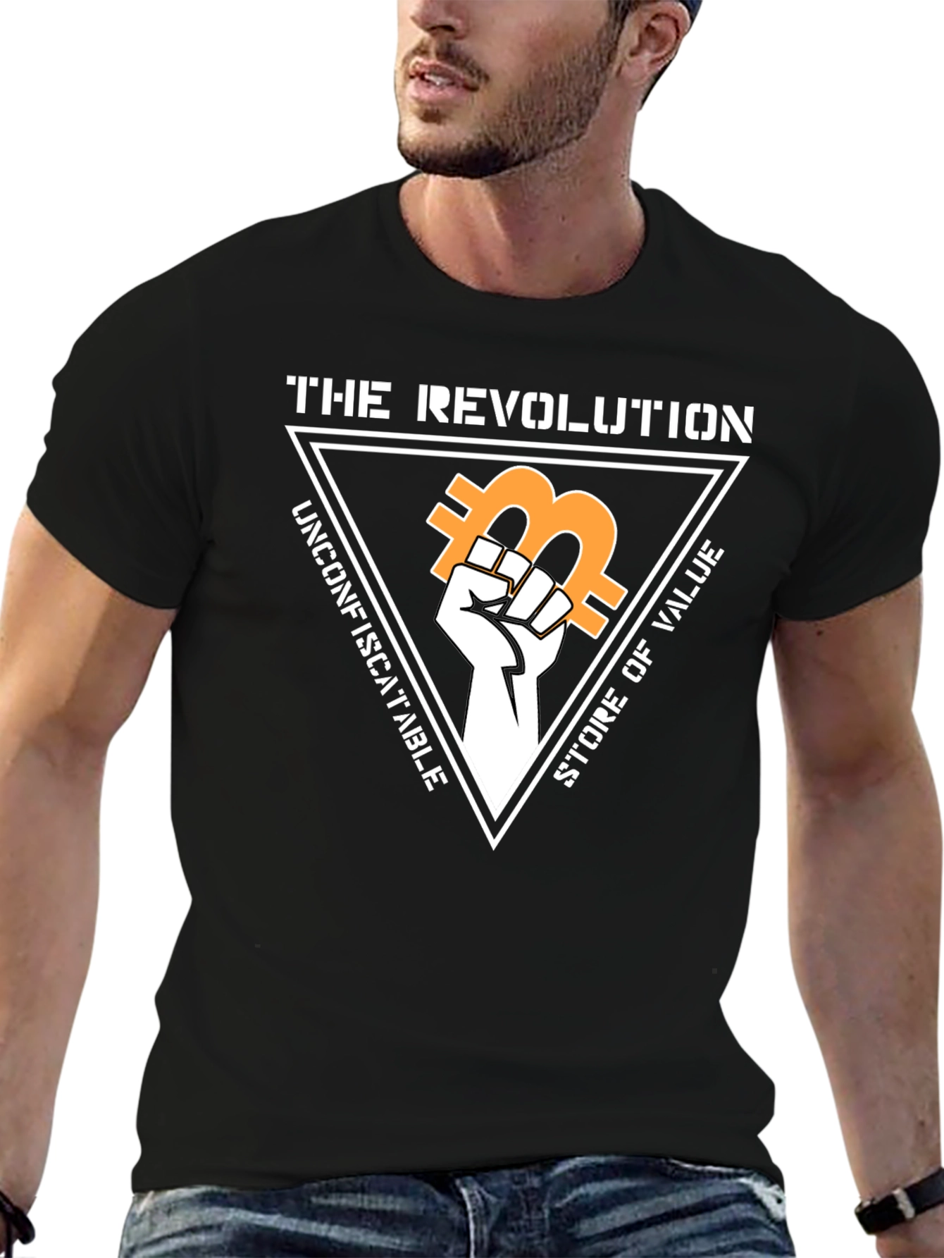 Bitcoin Revolution T-Shirt - Crypto Unconfiscatable Value Tee