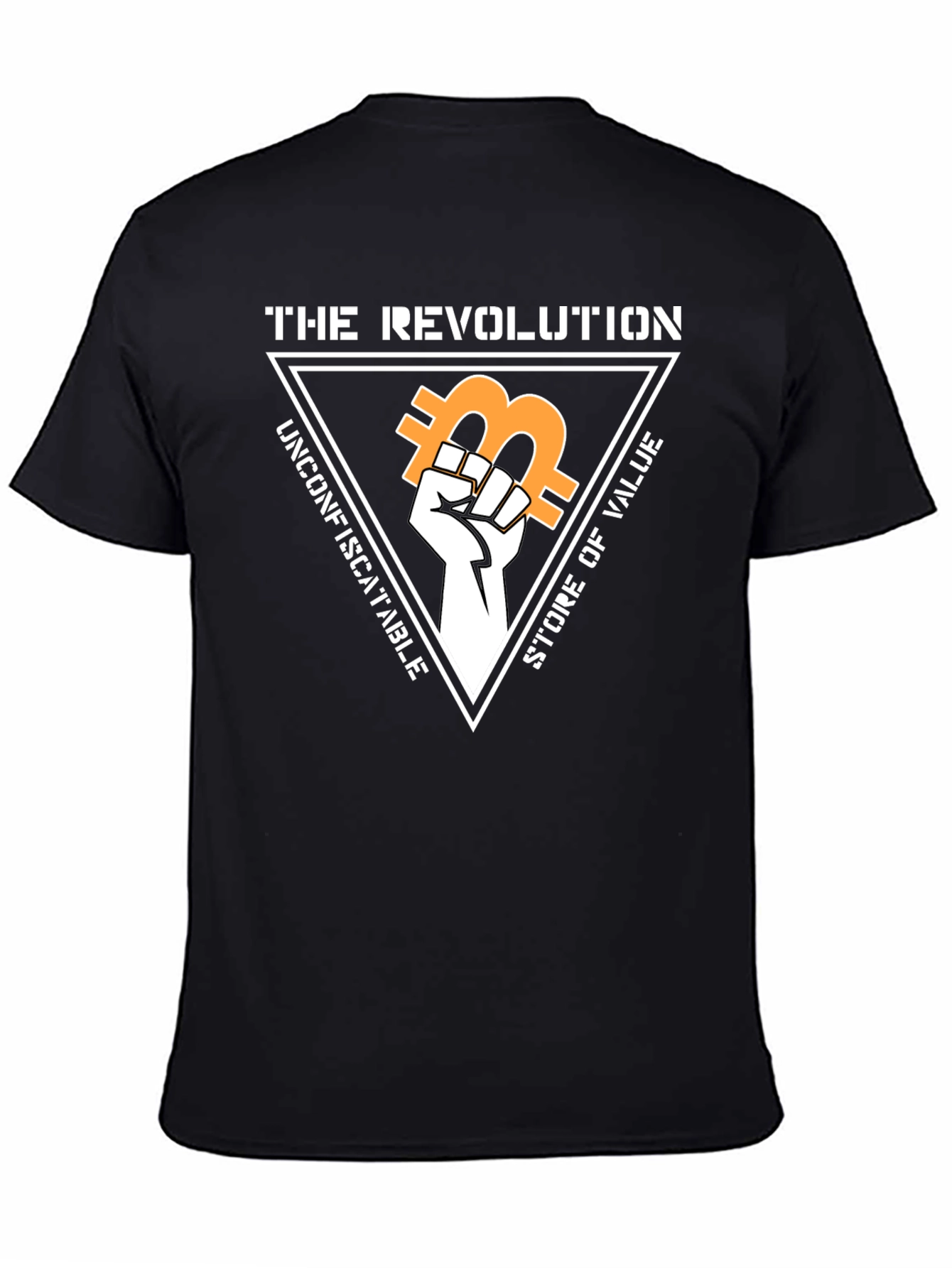 Bitcoin Revolution T-Shirt - Crypto Unconfiscatable Value Tee
