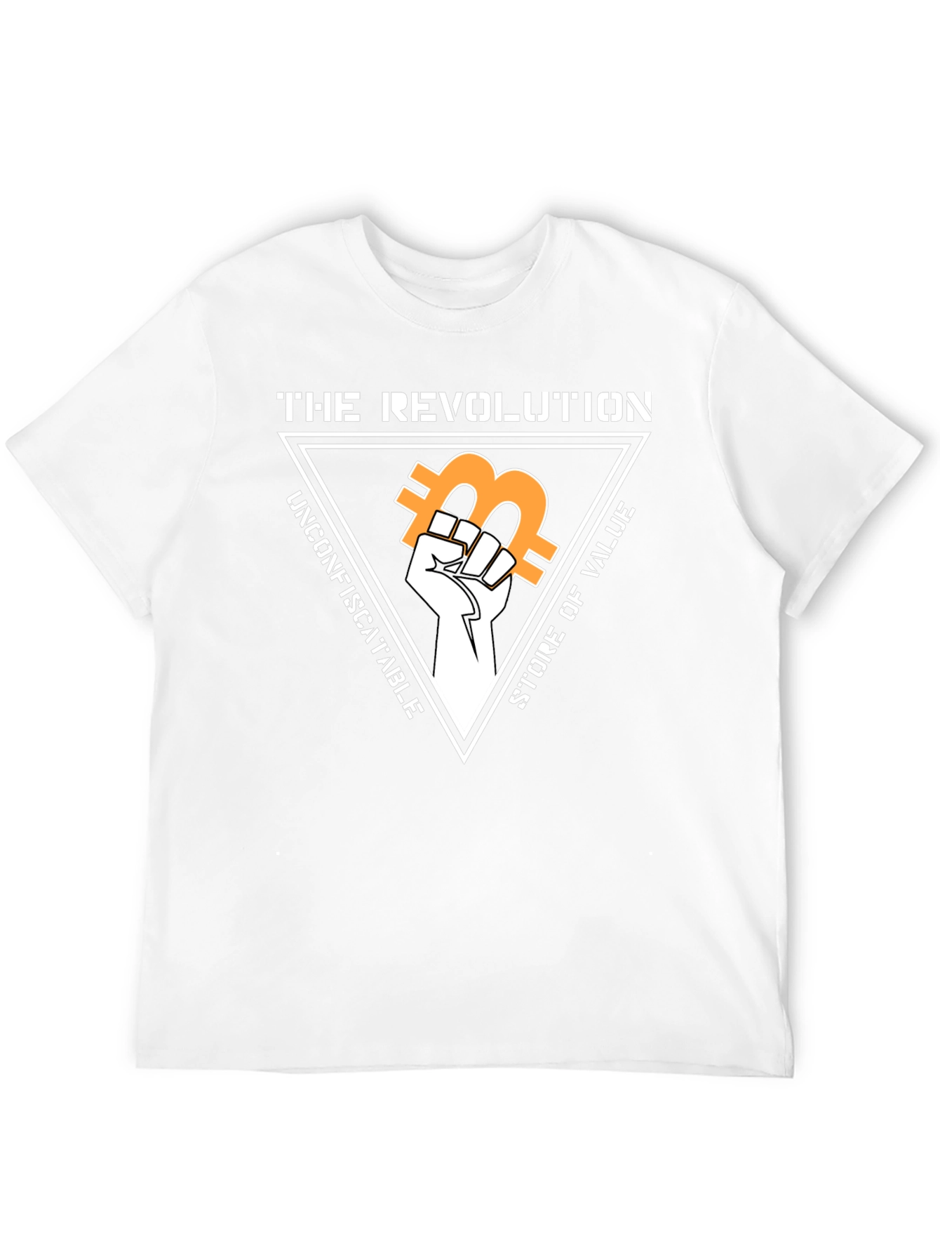 Bitcoin Revolution T-Shirt - Crypto Unconfiscatable Value Tee