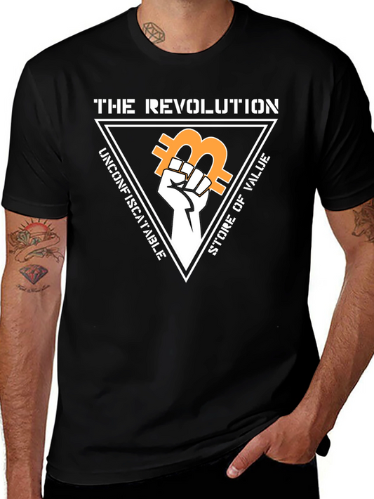 Bitcoin Revolution T-Shirt - Crypto Unconfiscatable Value Tee