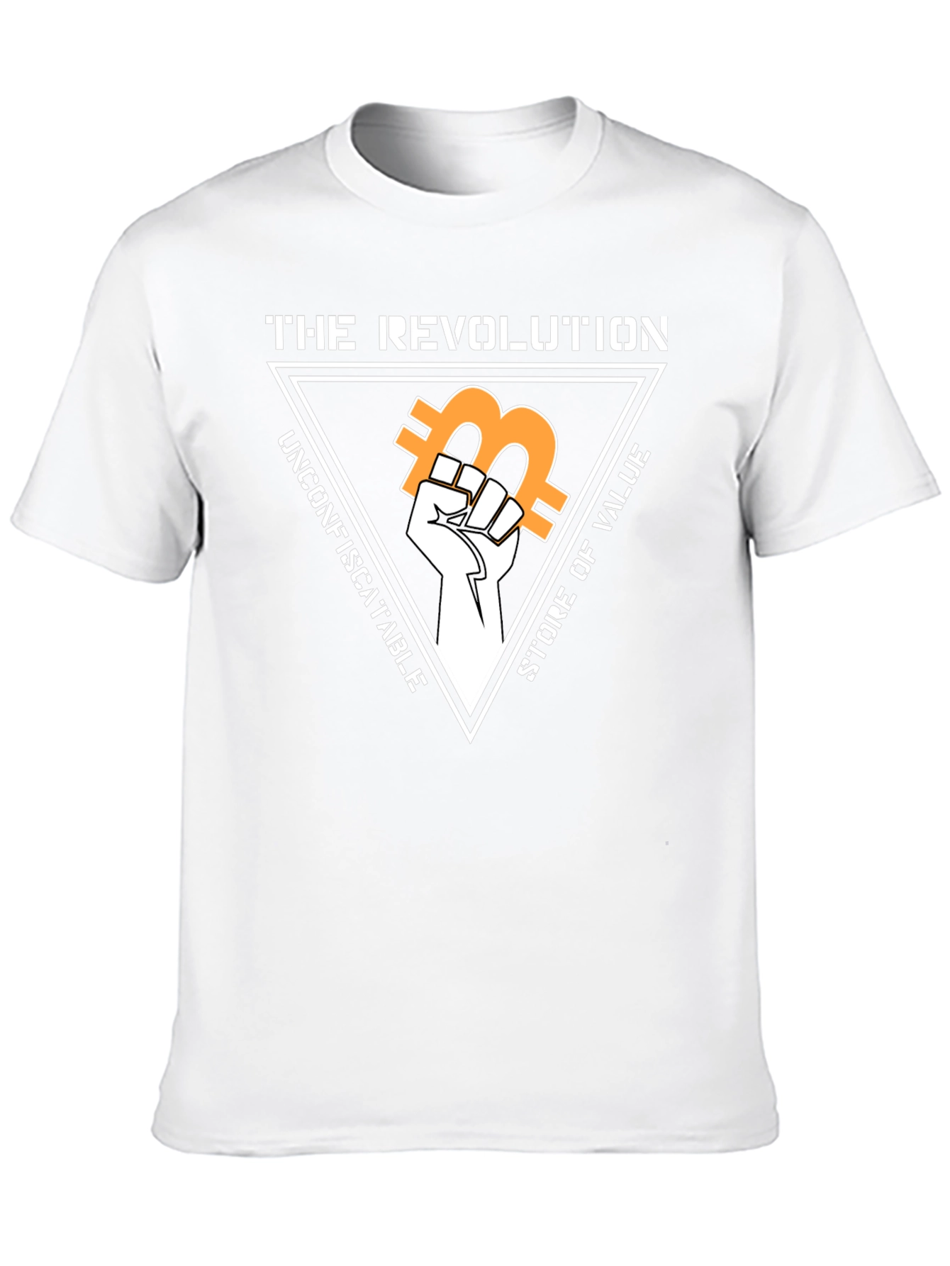 Bitcoin Revolution T-Shirt - Crypto Unconfiscatable Value Tee