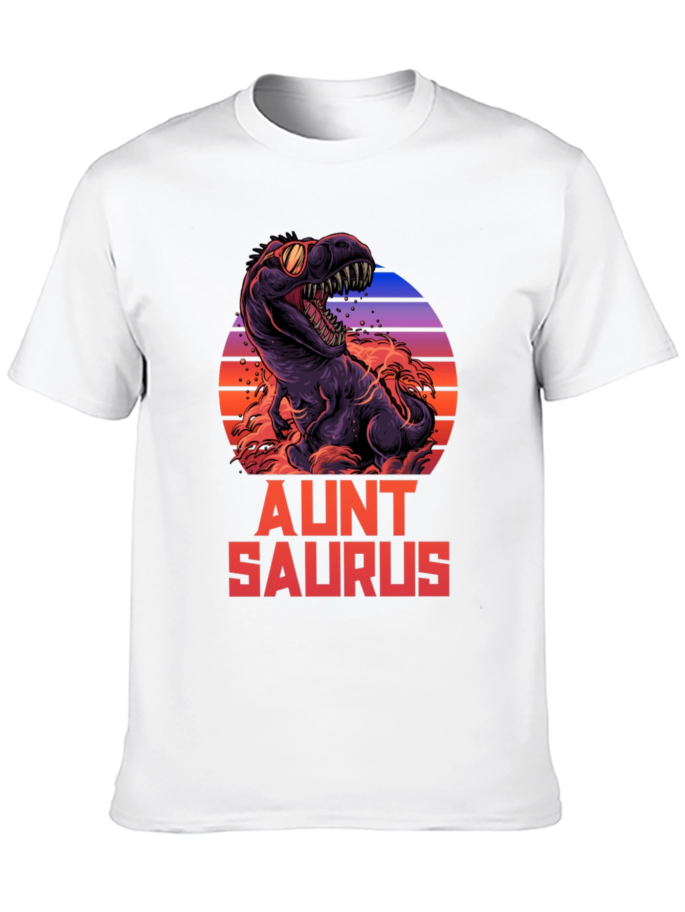 Aunt Saurus T-Shirt - Dinosaur Graphic Tee