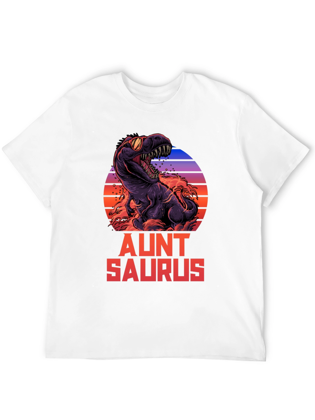 Aunt Saurus T-Shirt - Dinosaur Graphic Tee