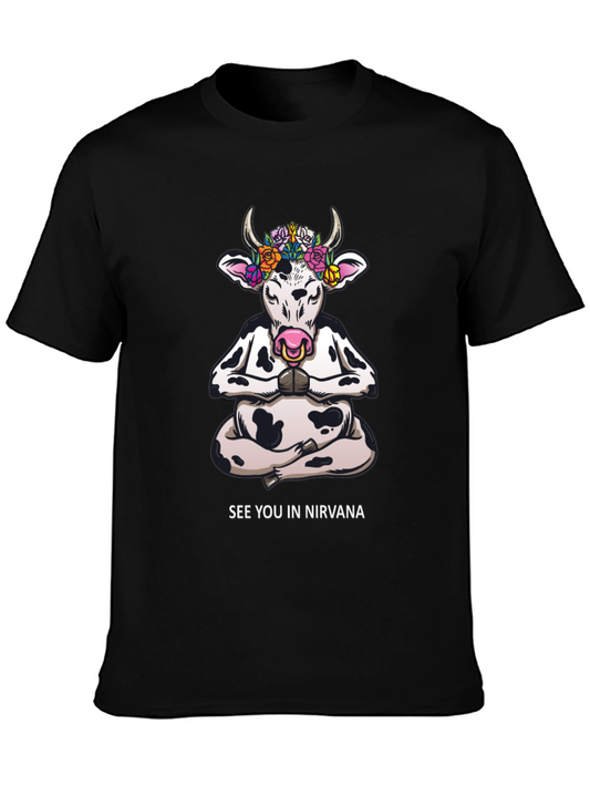 Yoga Cow T-Shirt - See You In Nirvana