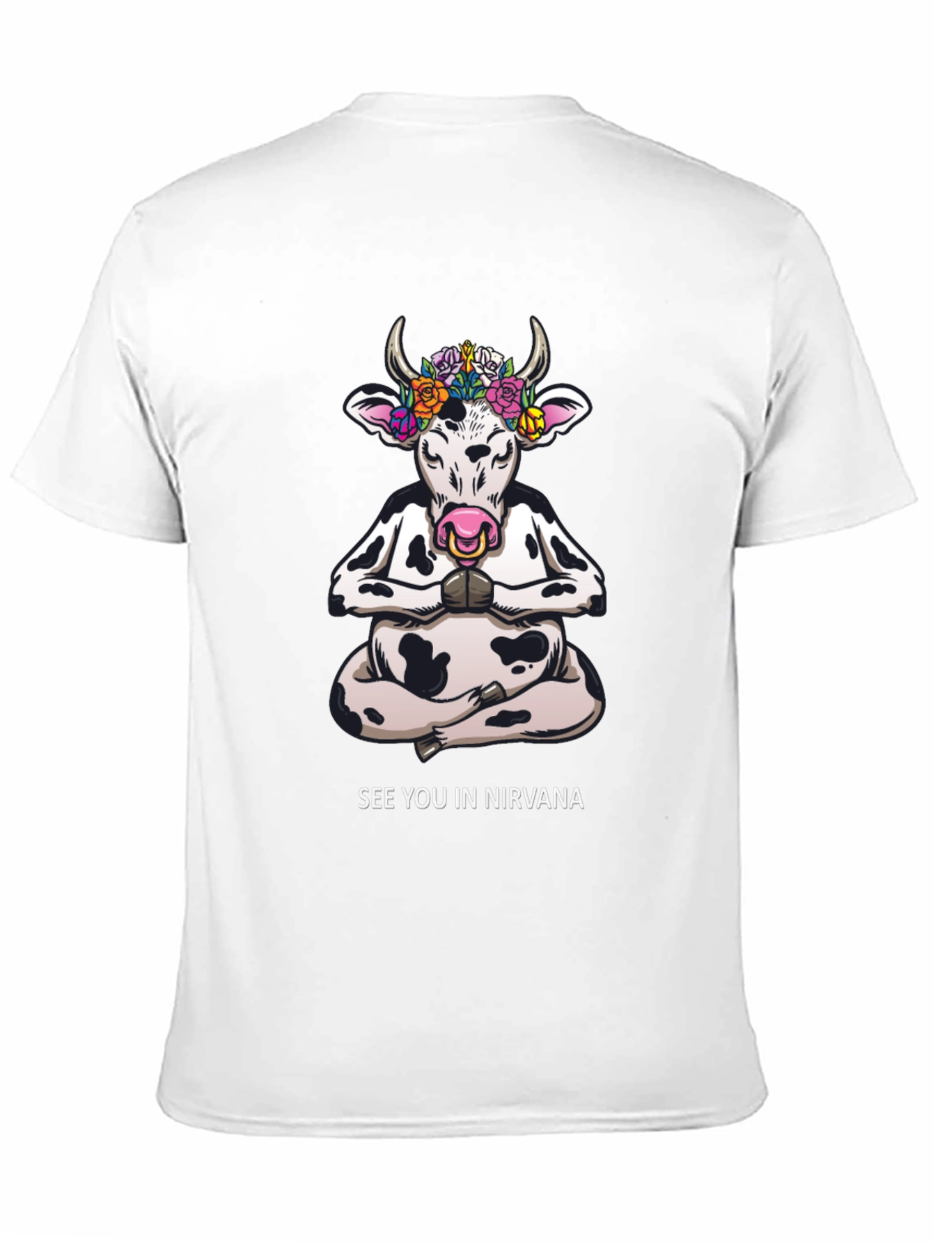 Yoga Cow T-Shirt - See You In Nirvana