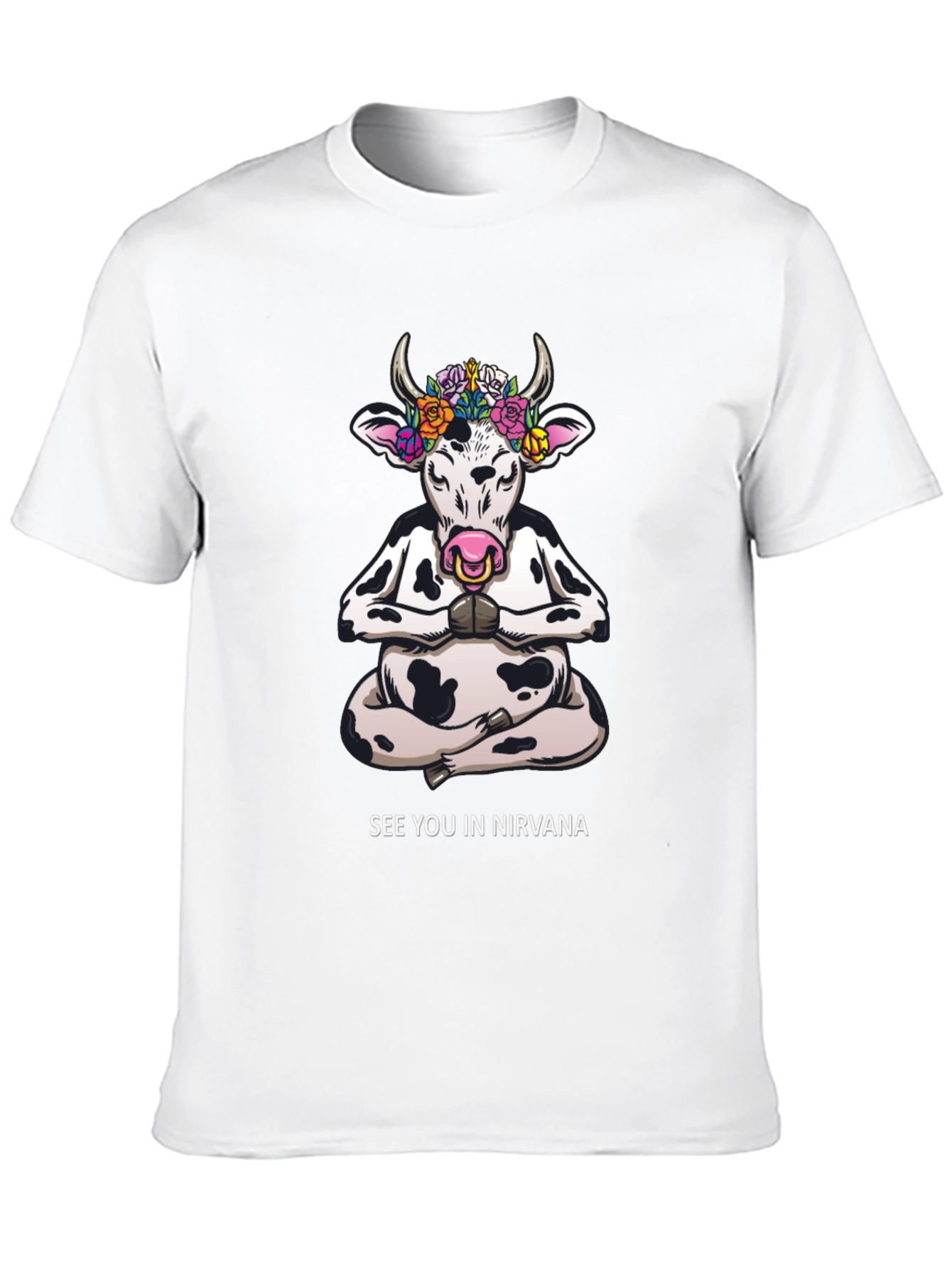 Yoga Cow T-Shirt - See You In Nirvana