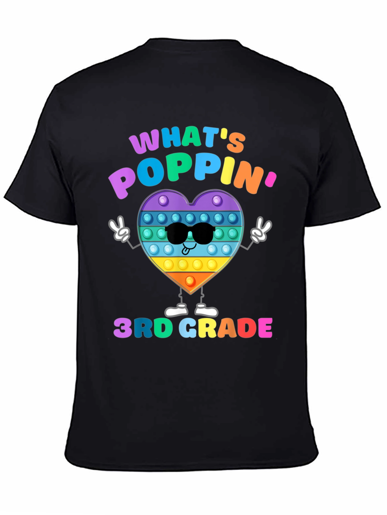 Whats Poppin 3rd Grade T-Shirt